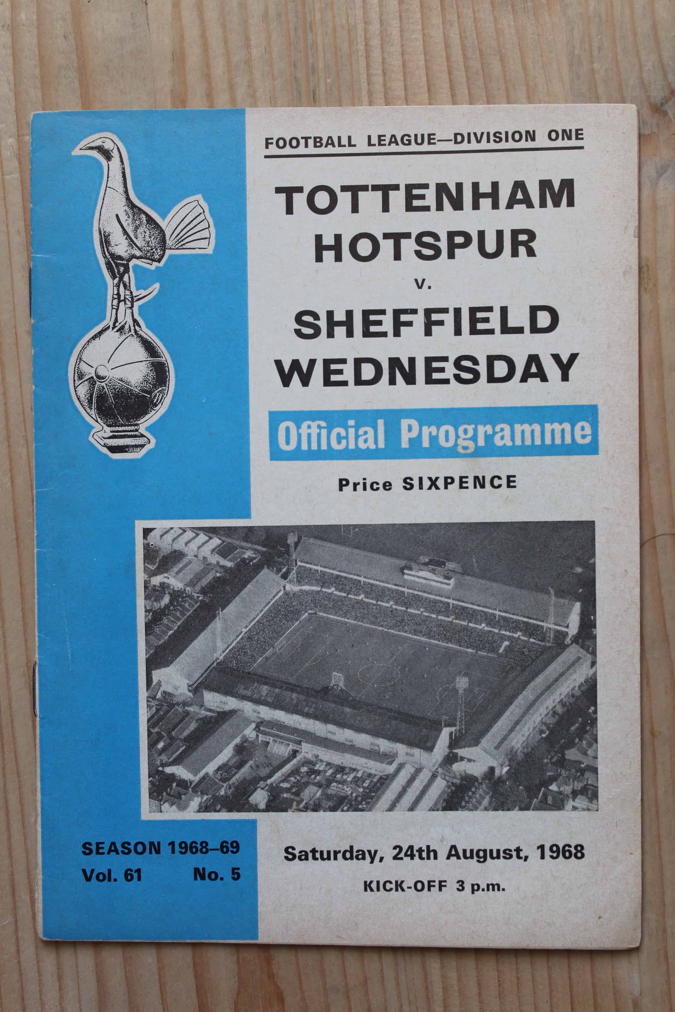 Tottenham Hotspur FC v Sheffield Wednesday FC 