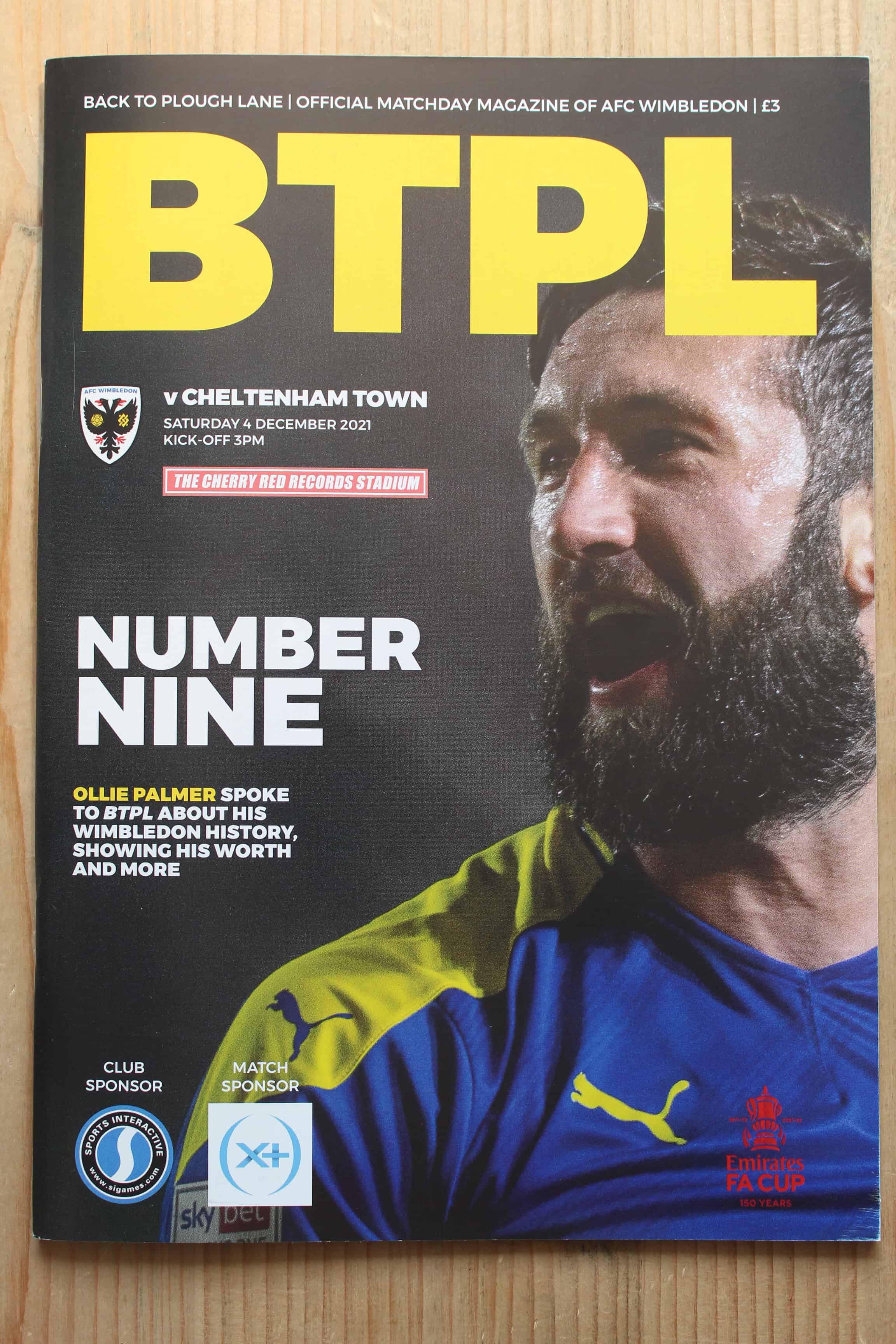 AFC Wimbledon FC v Cheltenham Town FC