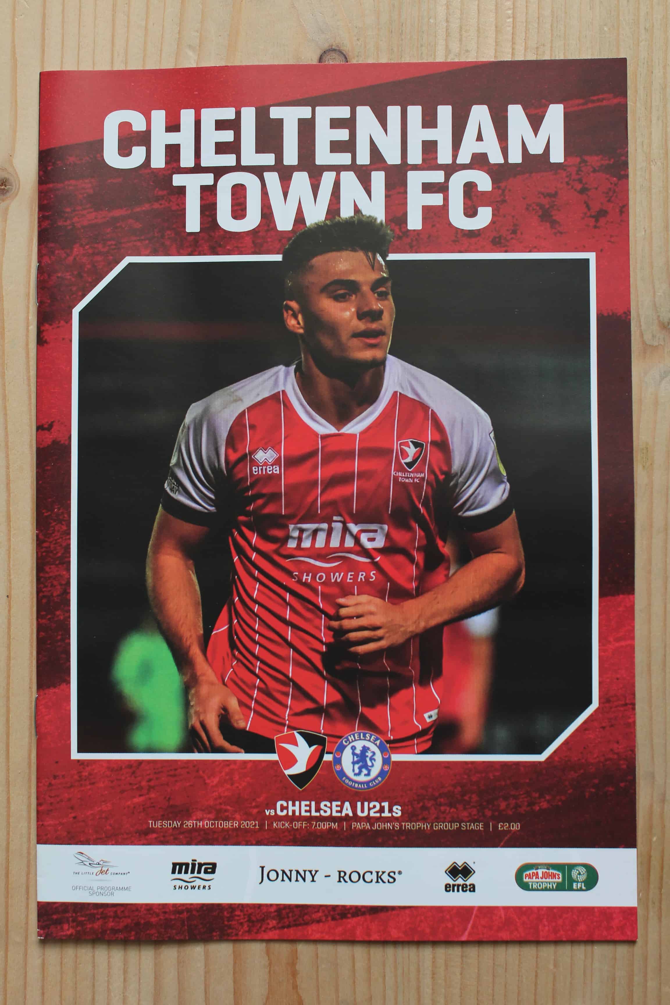 Cheltenham Town FC v Chelsea (U21`s)