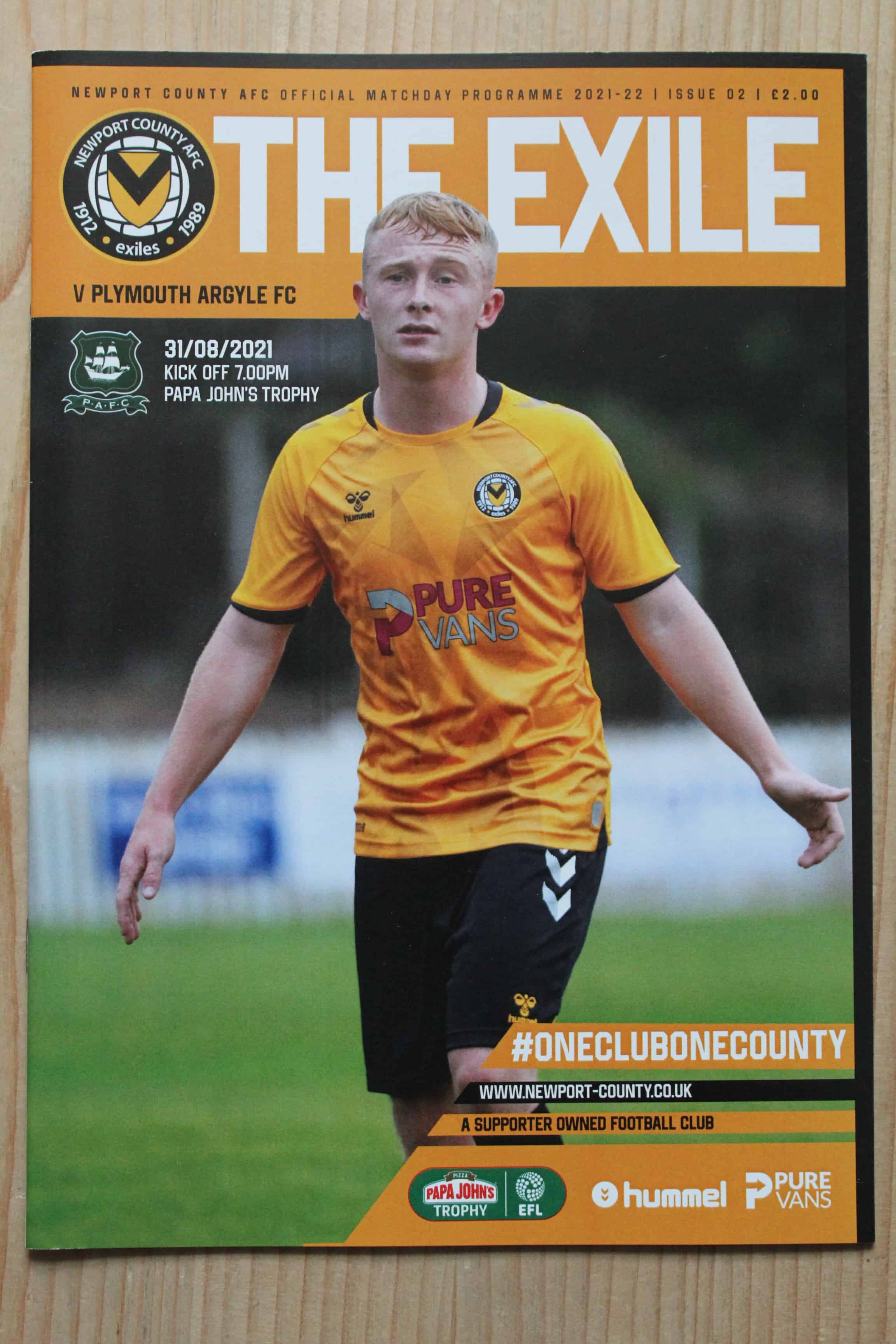 Newport County AFC v Plymouth Argyle FC