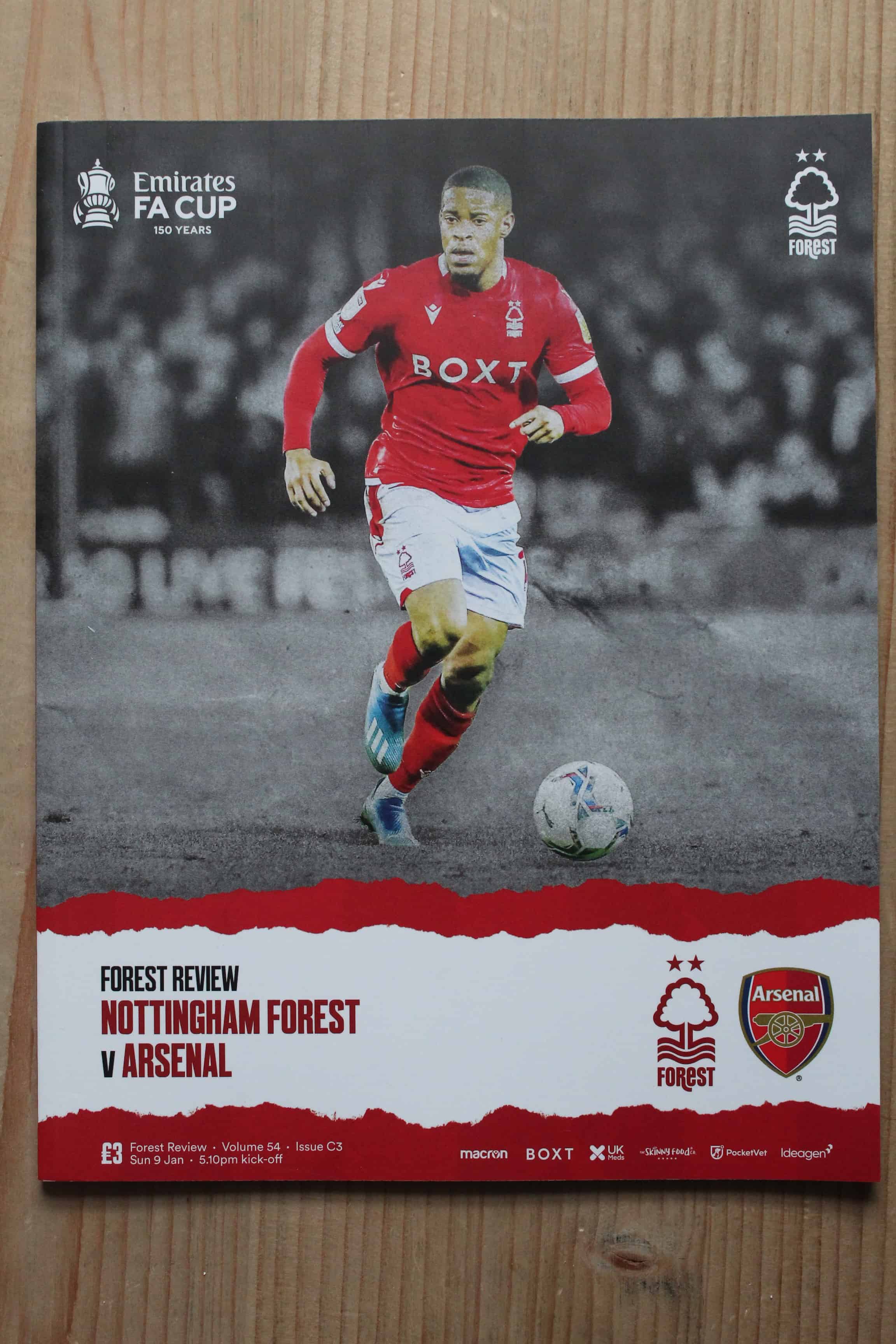 Nottingham Forest FC v Arsenal FC