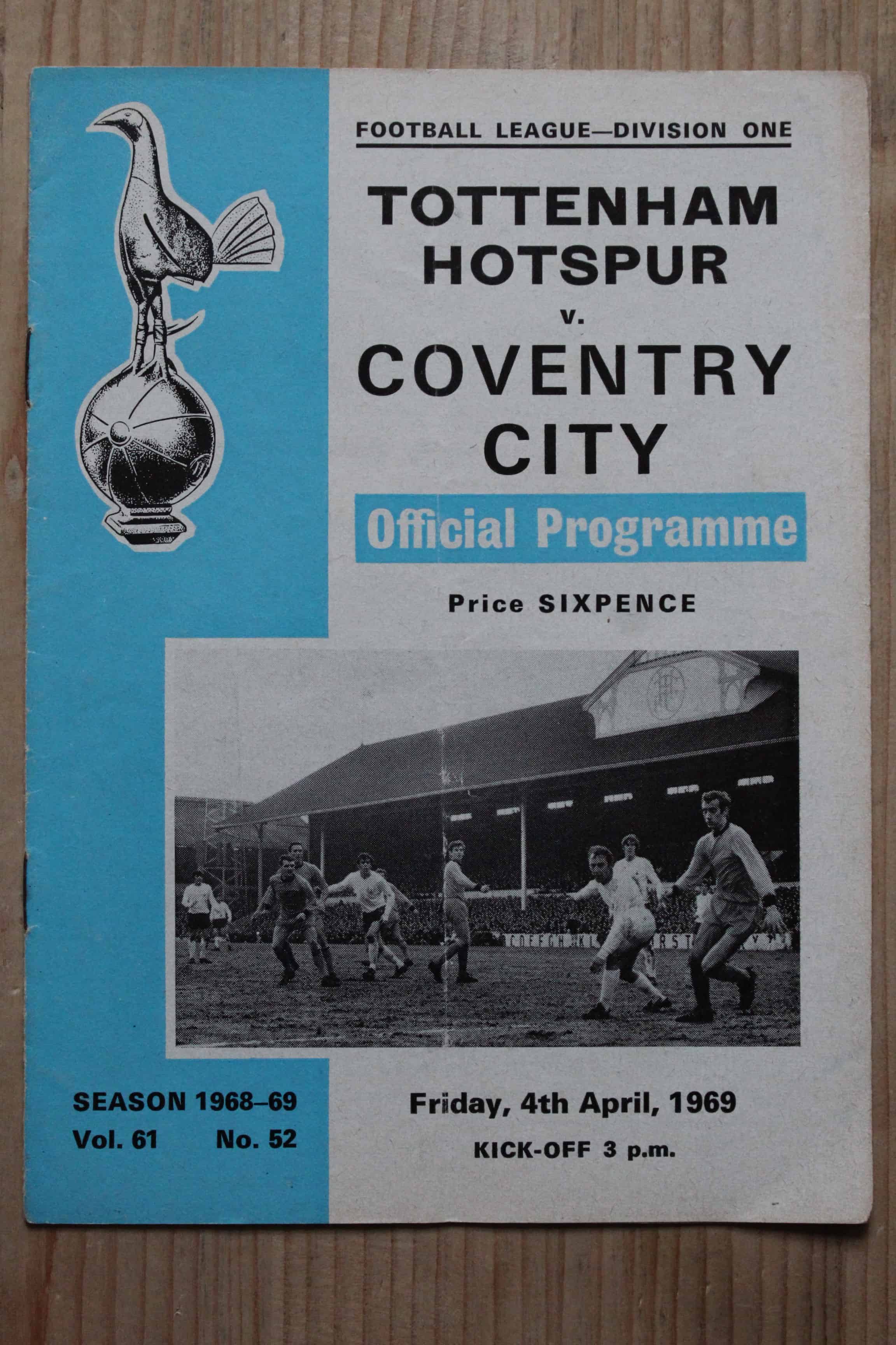 Tottenham Hotspur FC v Coventry City FC