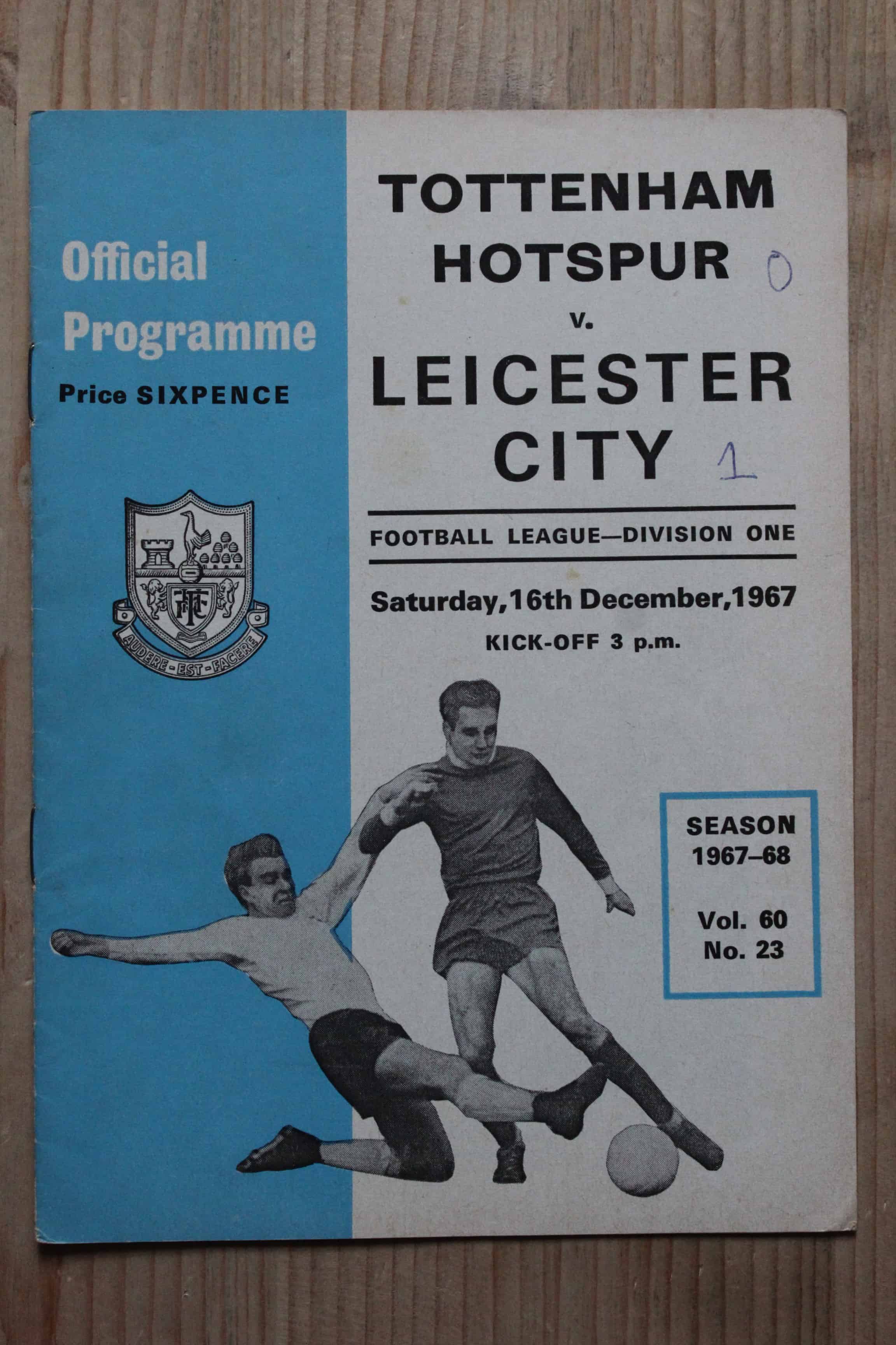 Tottenham Hotspur FC v Leicester City FC