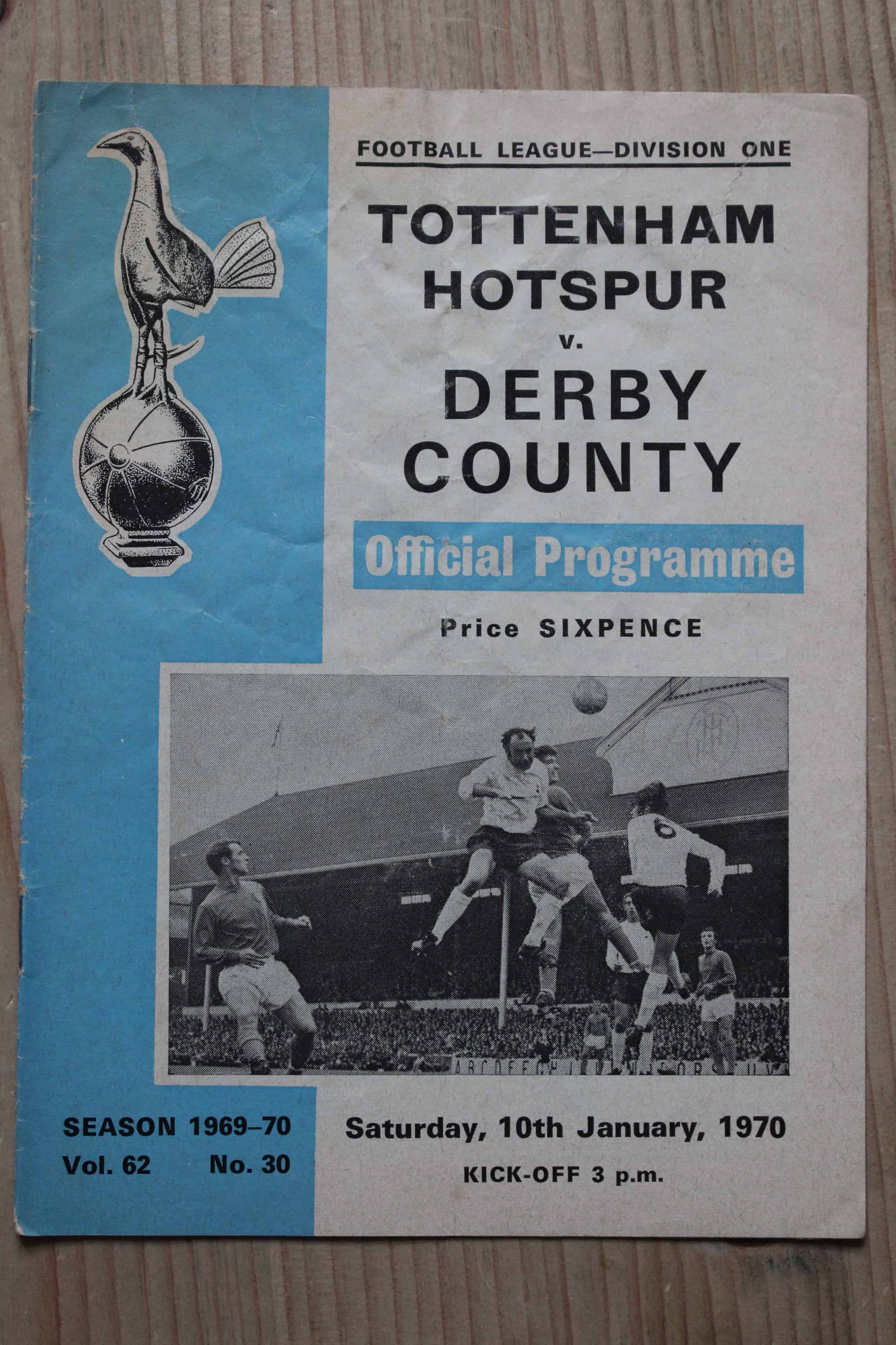 Tottenham Hotspur FC v Derby County FC