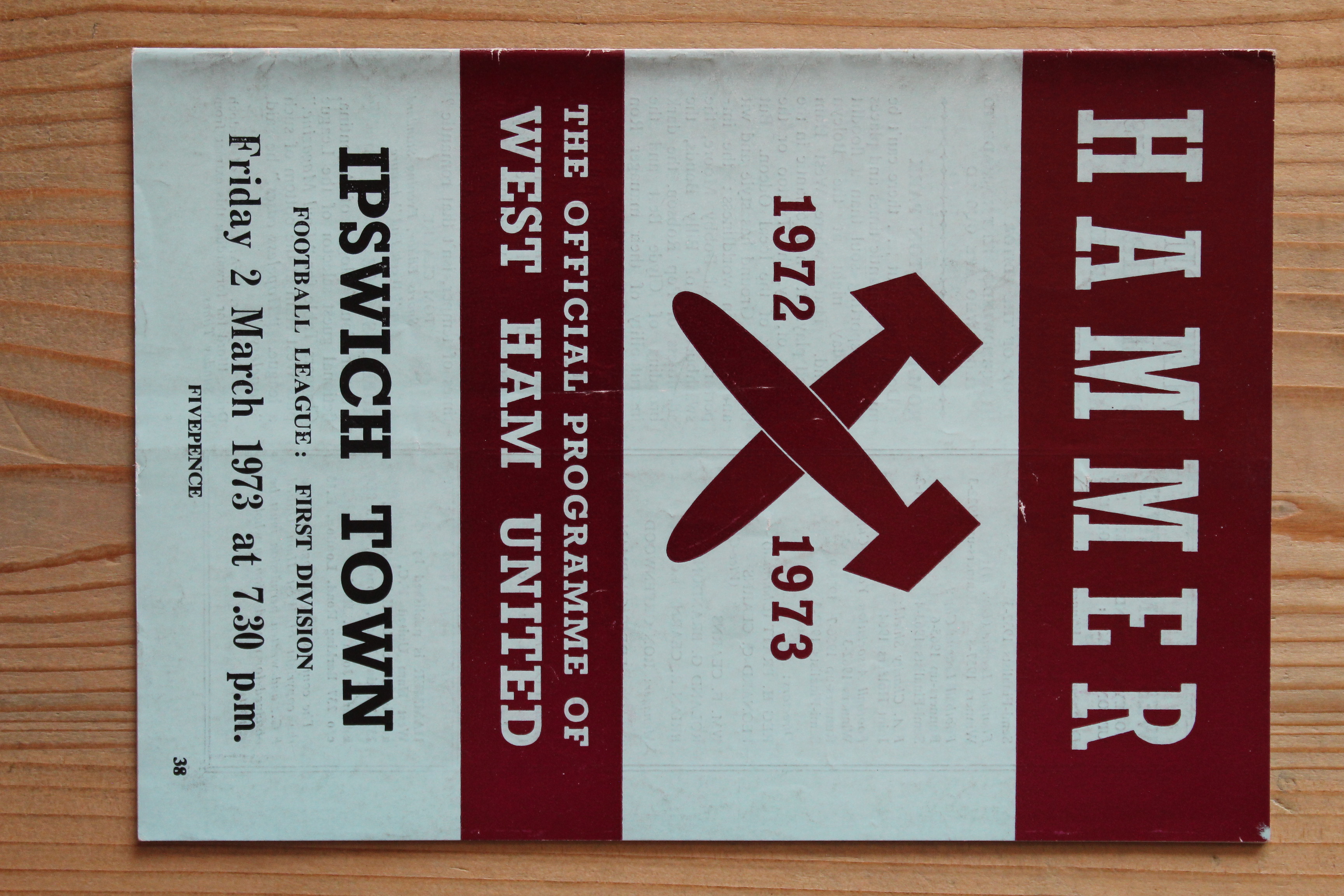West Ham United FC v Ipswich Town FC