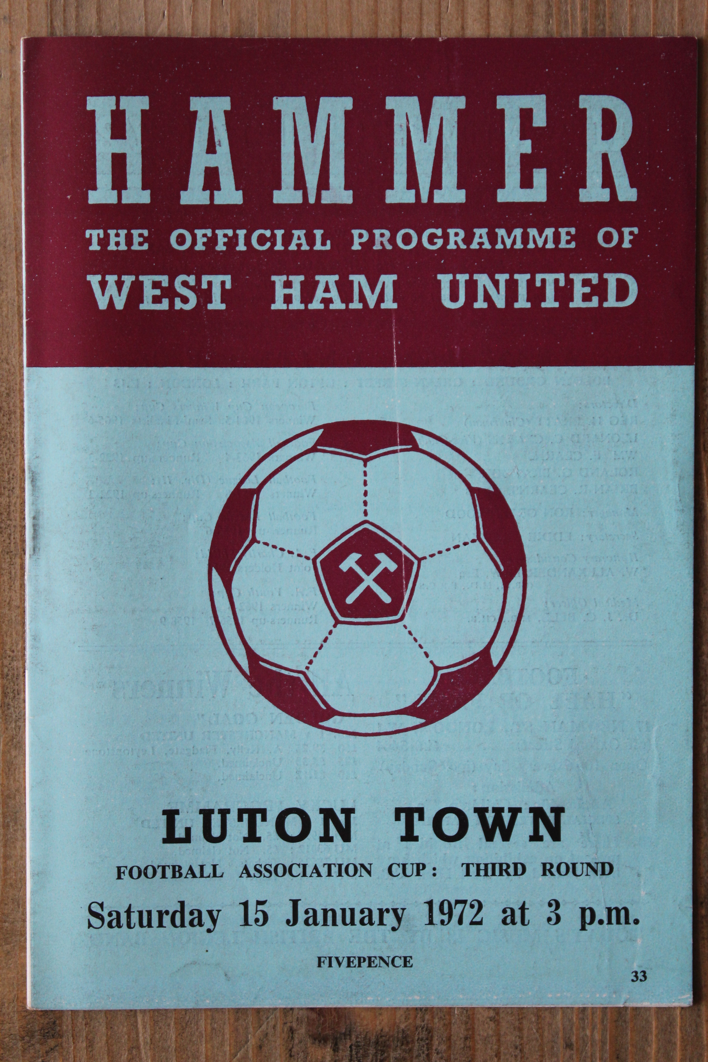 West Ham United FC v Luton Town FC