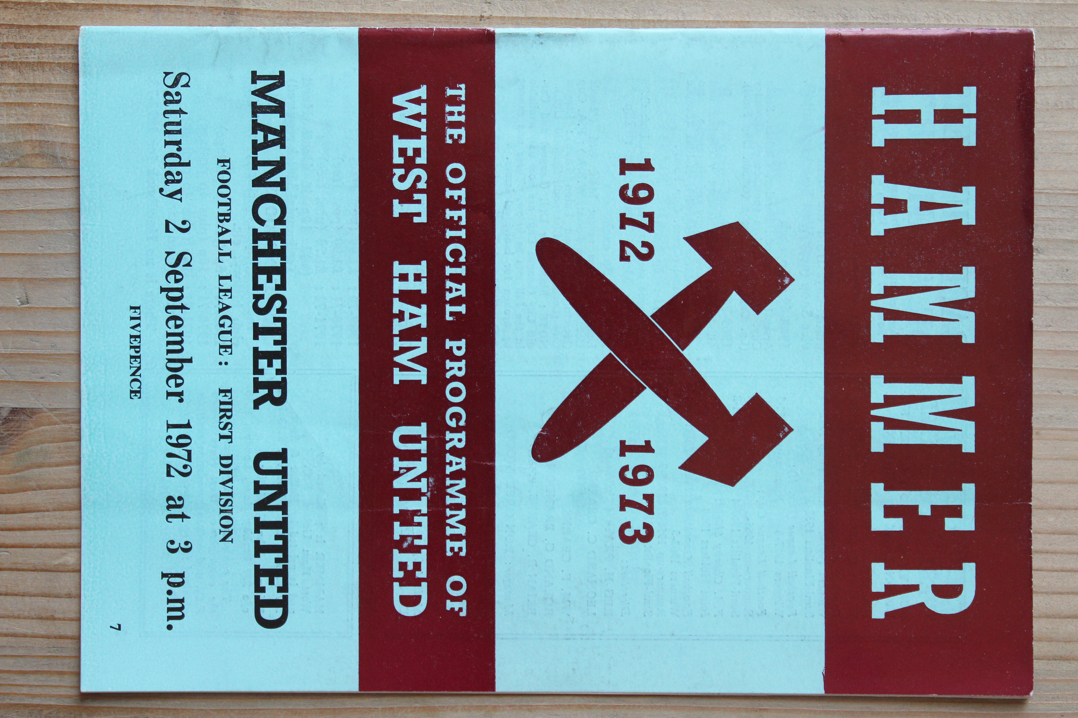West Ham United FC v Manchester United FC