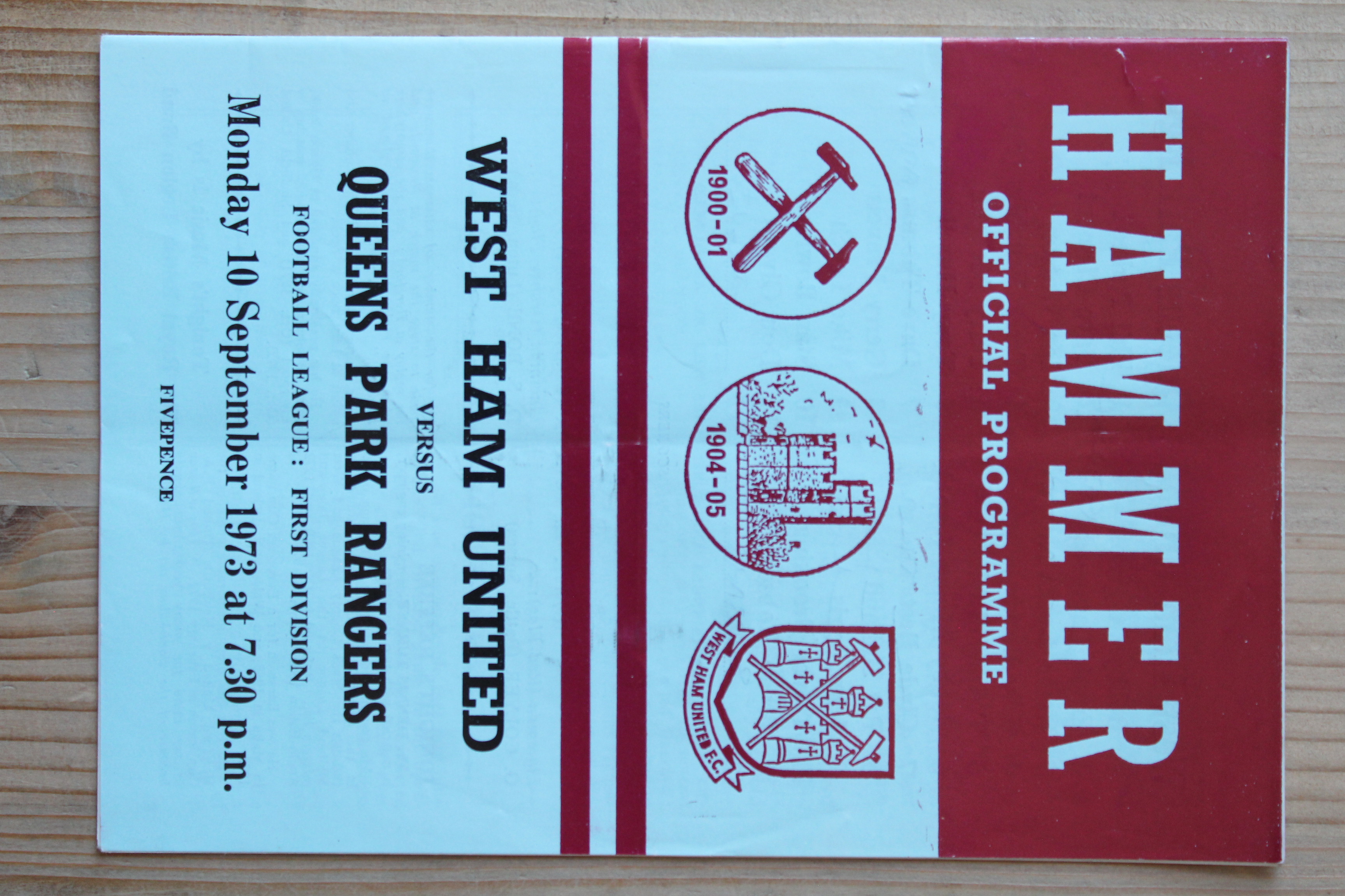 West Ham United FC v Queens Park Rangers FC