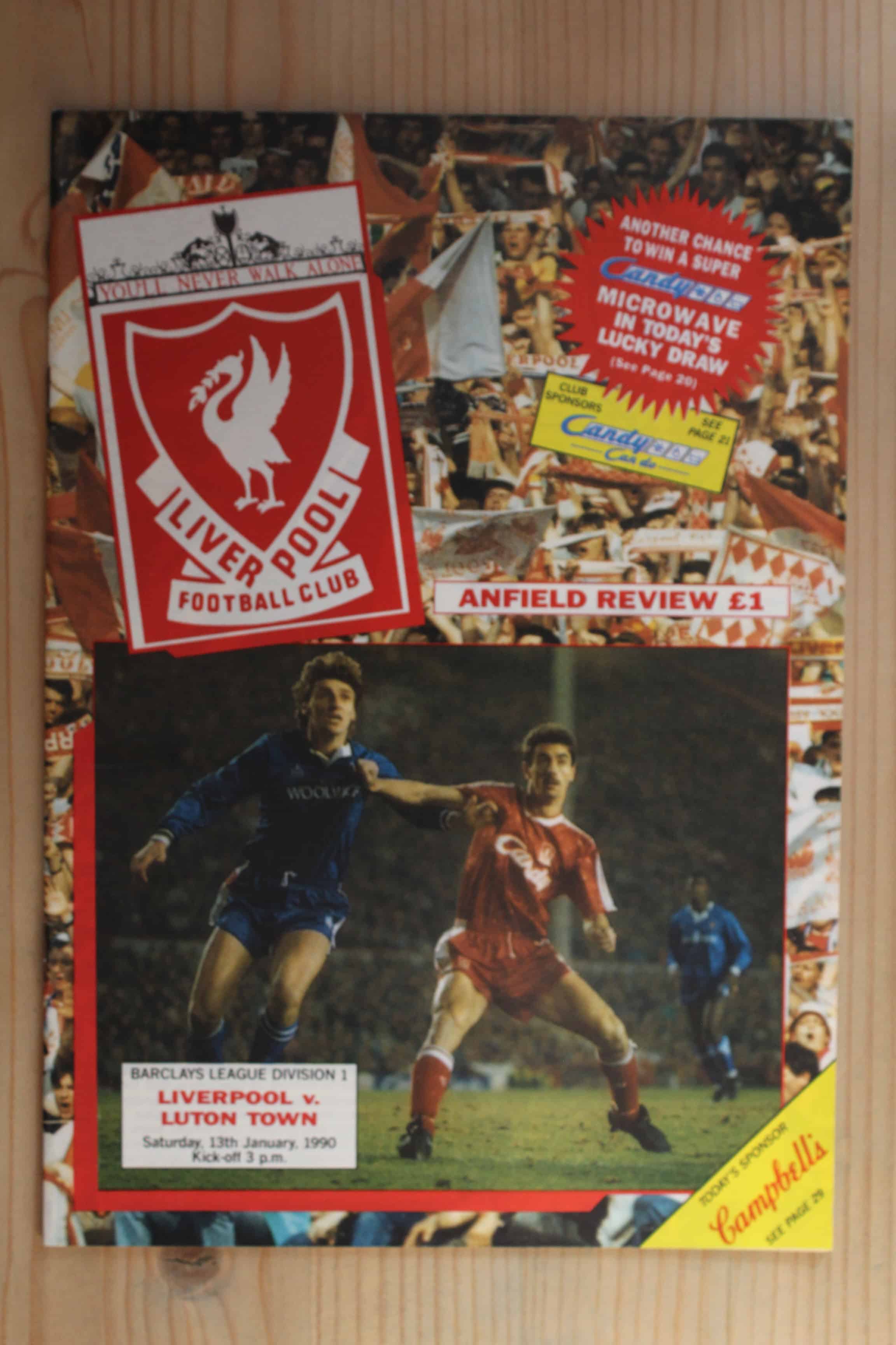 Liverpool FC v Luton Town FC