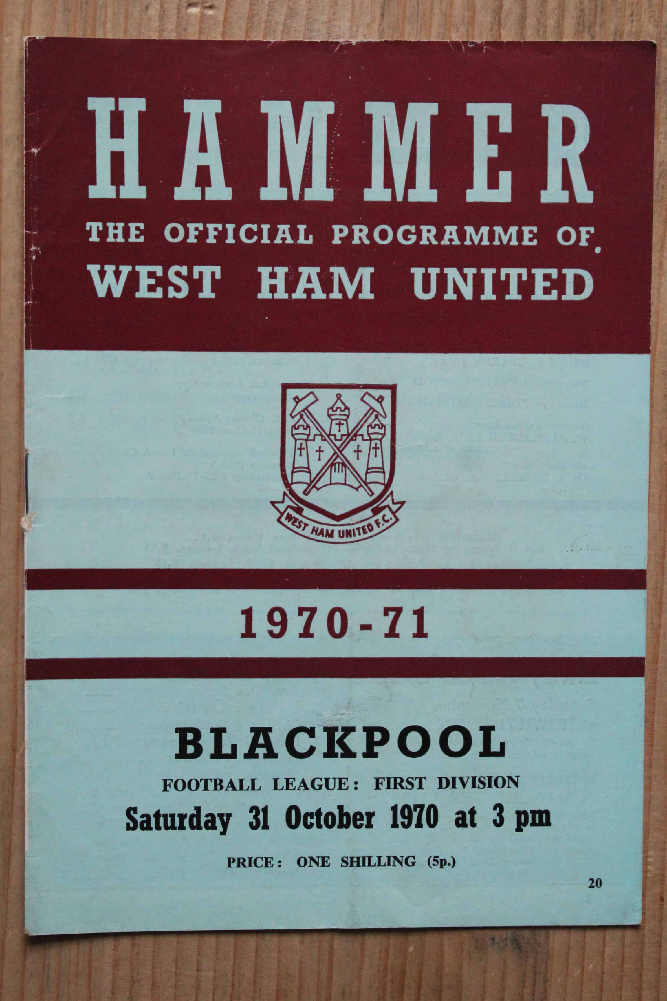 West Ham United FC v Blackpool FC