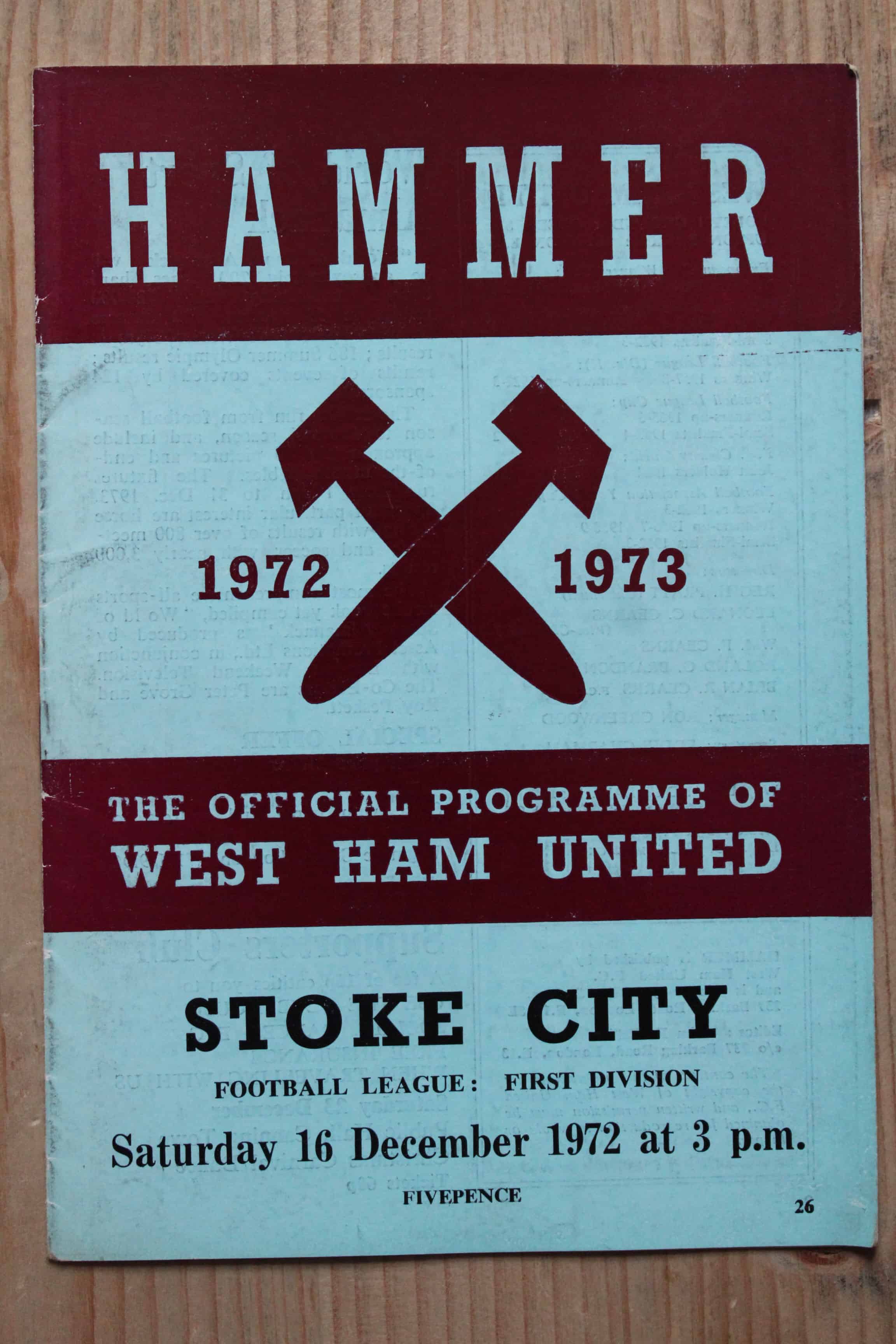 West Ham United FC v Stoke City FC