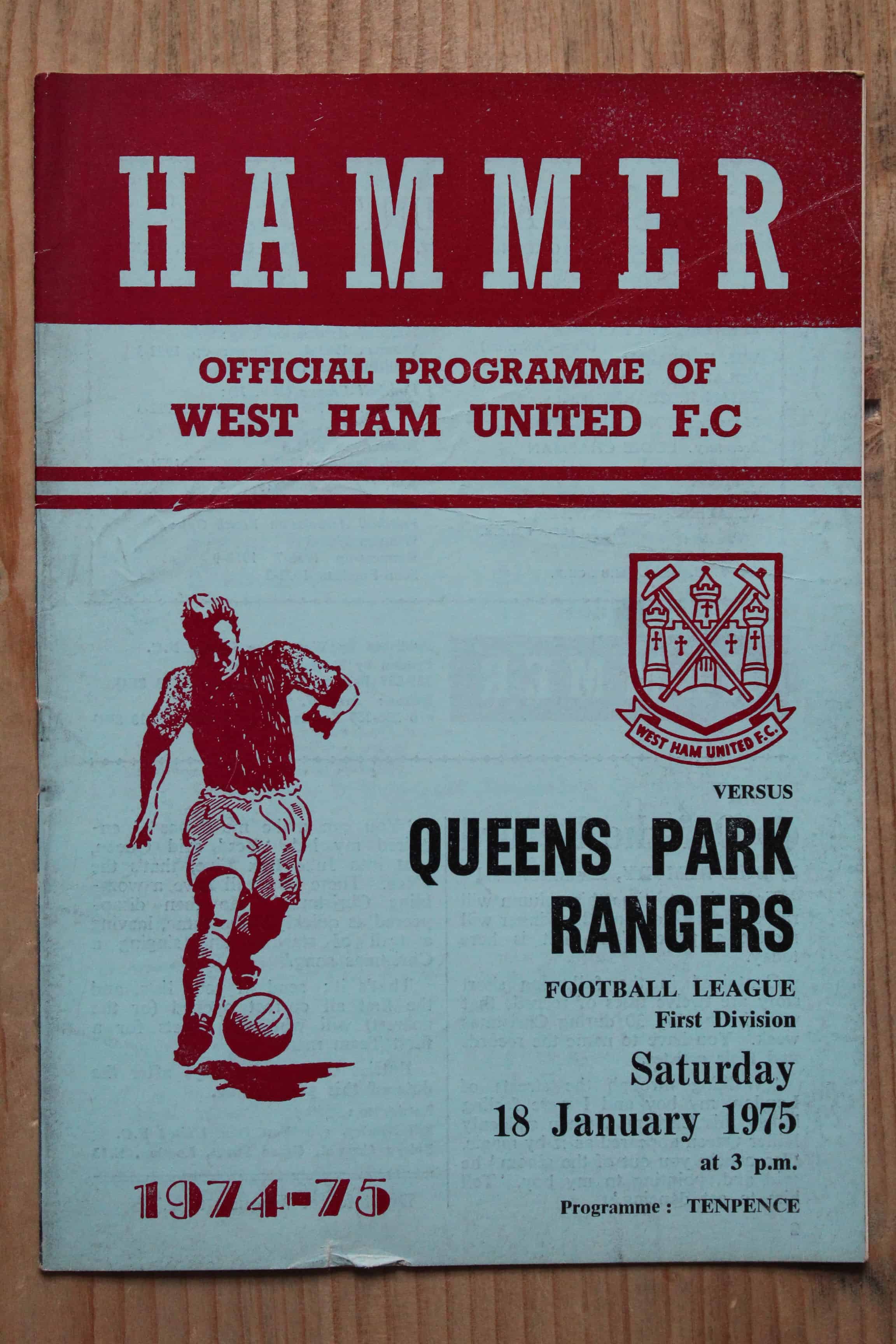 West Ham United FC v Queens Park Rangers FC