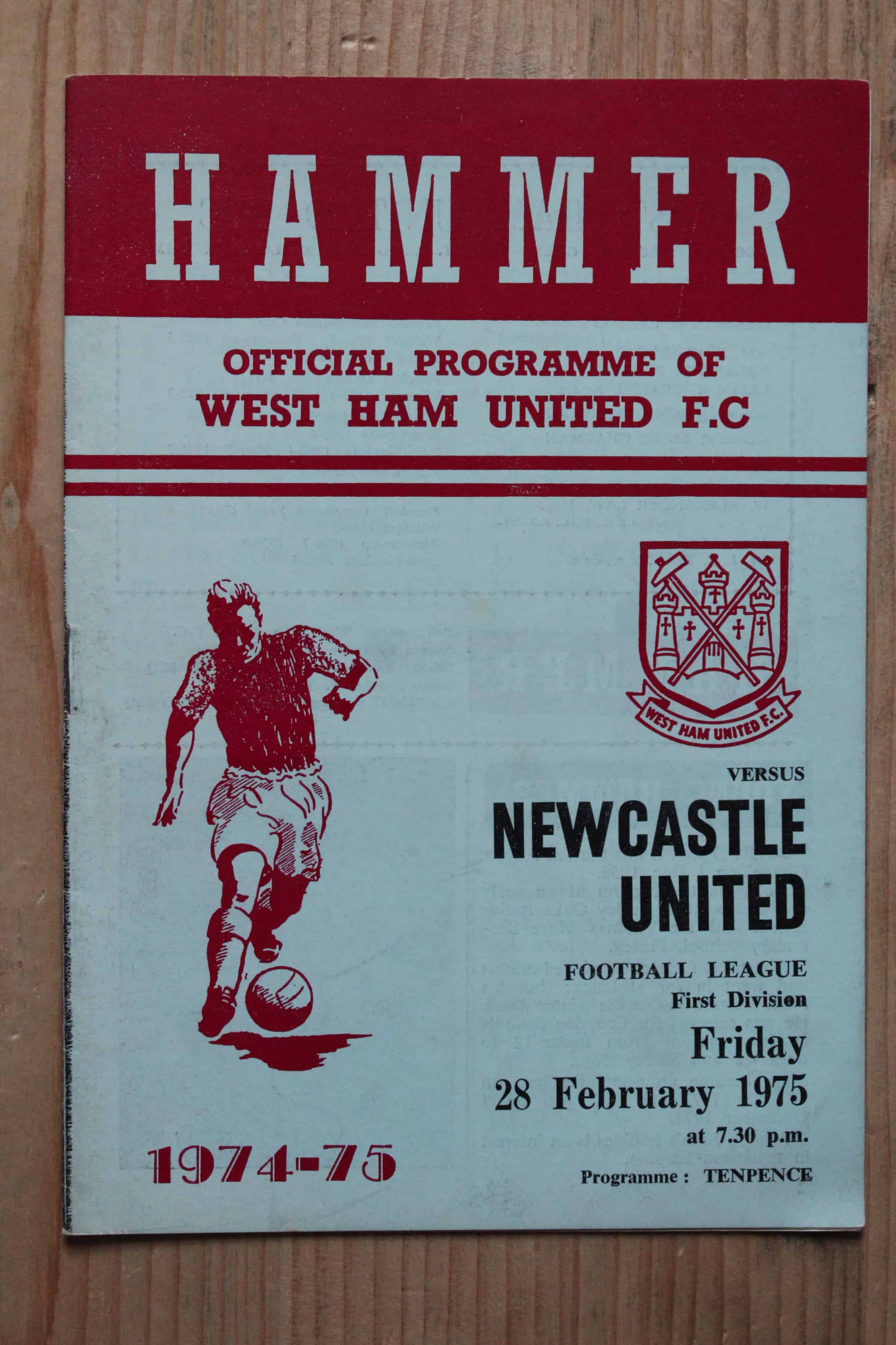 West Ham United FC v Newcastle United FC