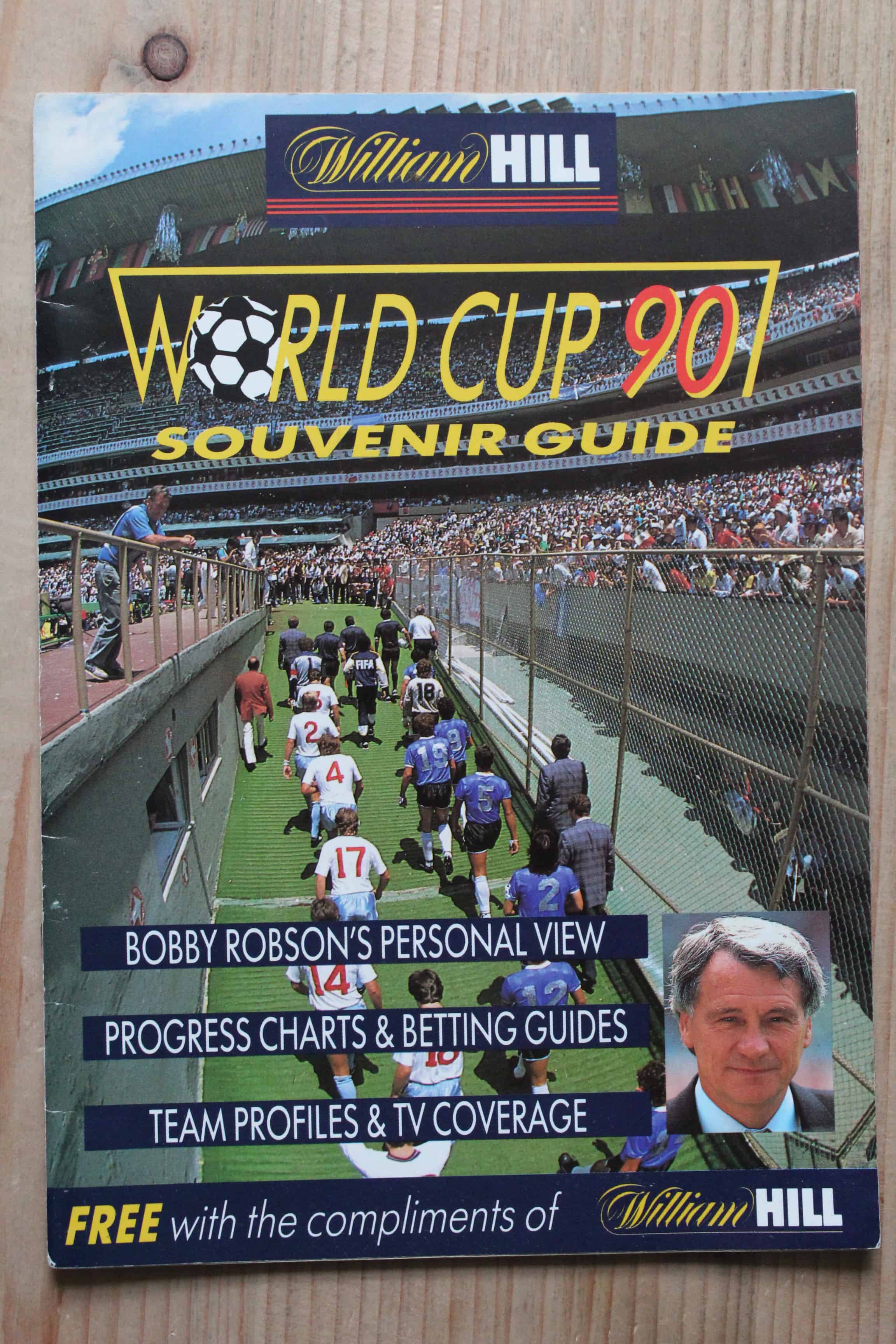 1990 World Cup Tournament Programme Football Programme v 1990 World Cup Tournament Programme Football Programme