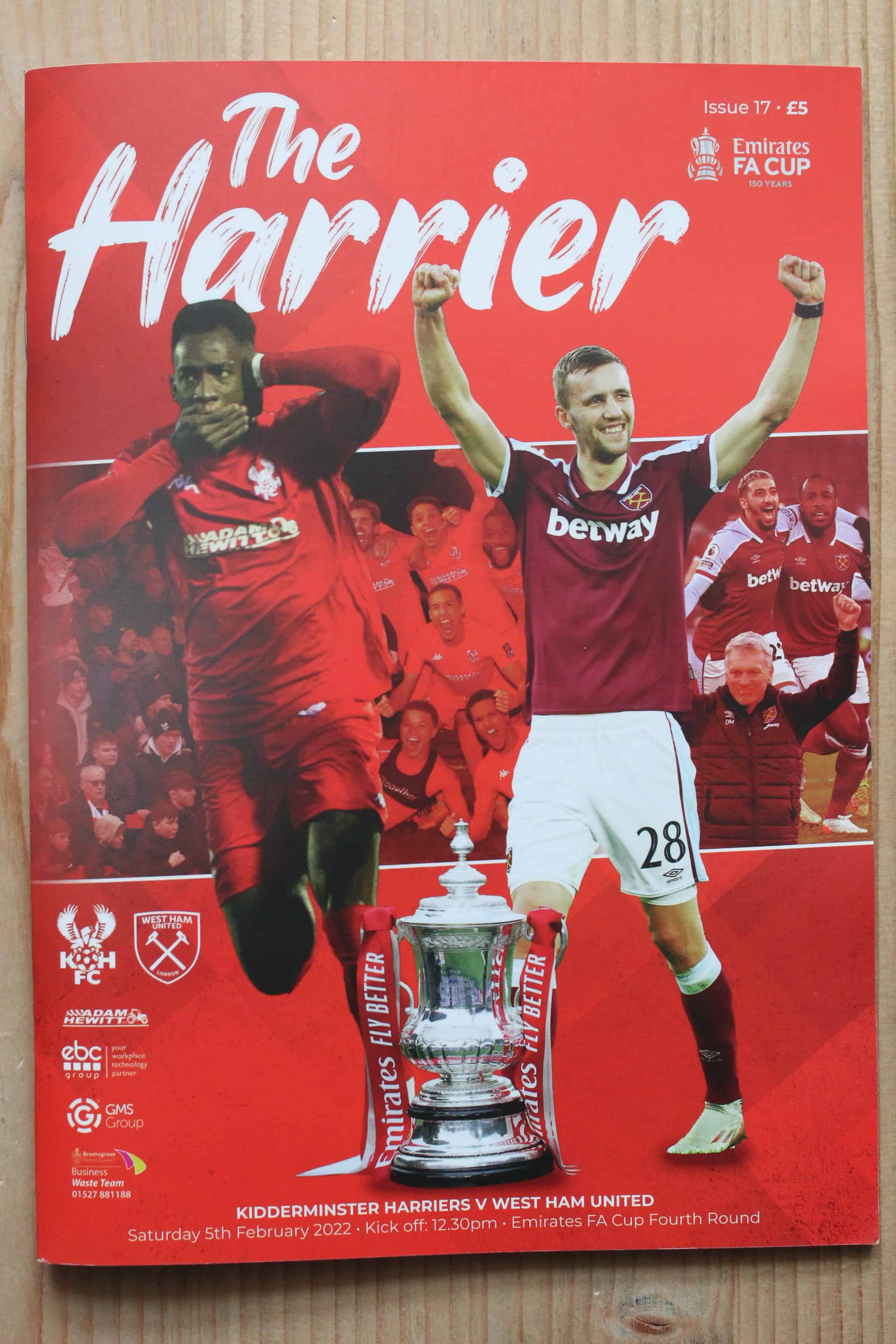 Kidderminister Harriers v West Ham United FC