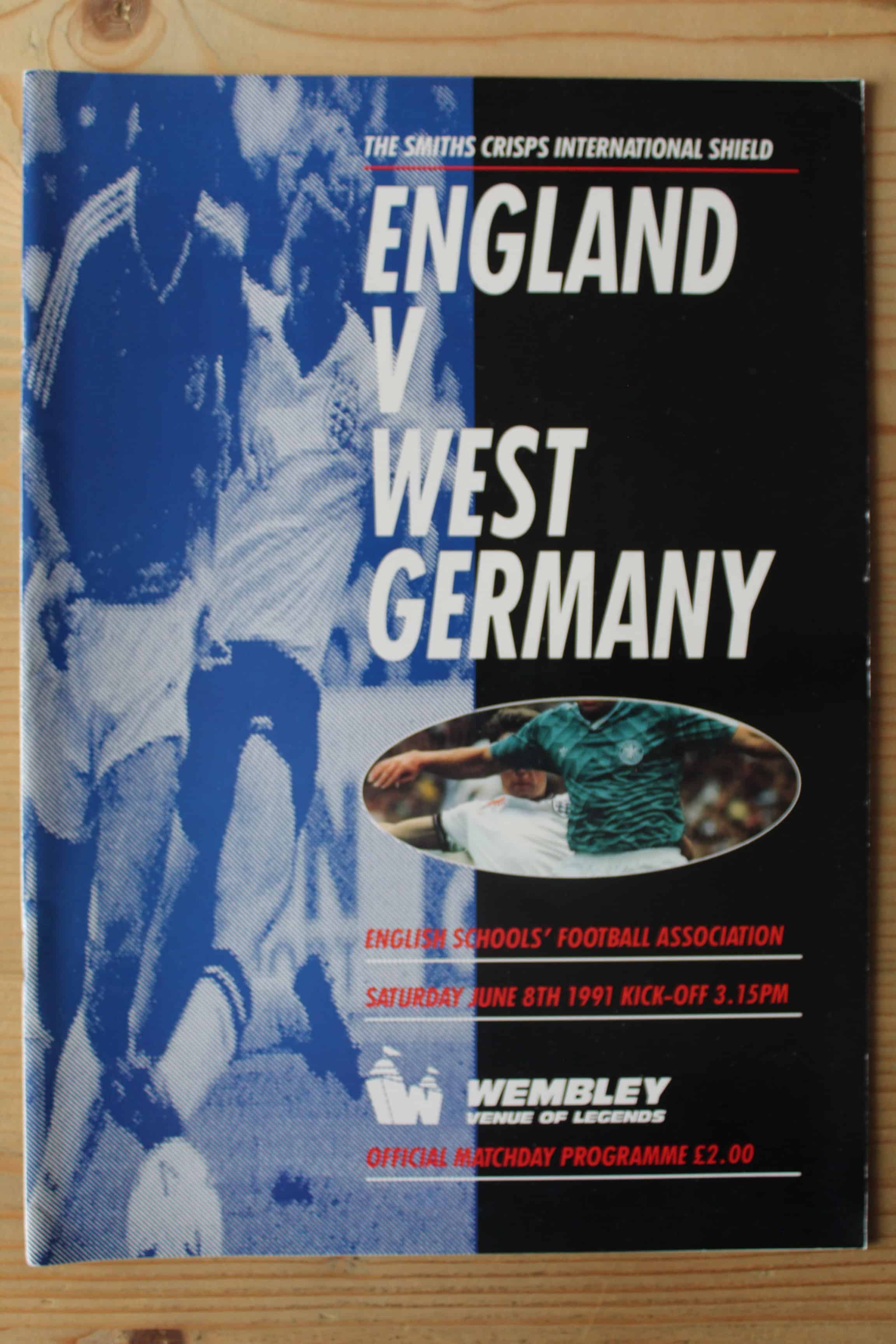 England (Schools) v West Germany (Schools)