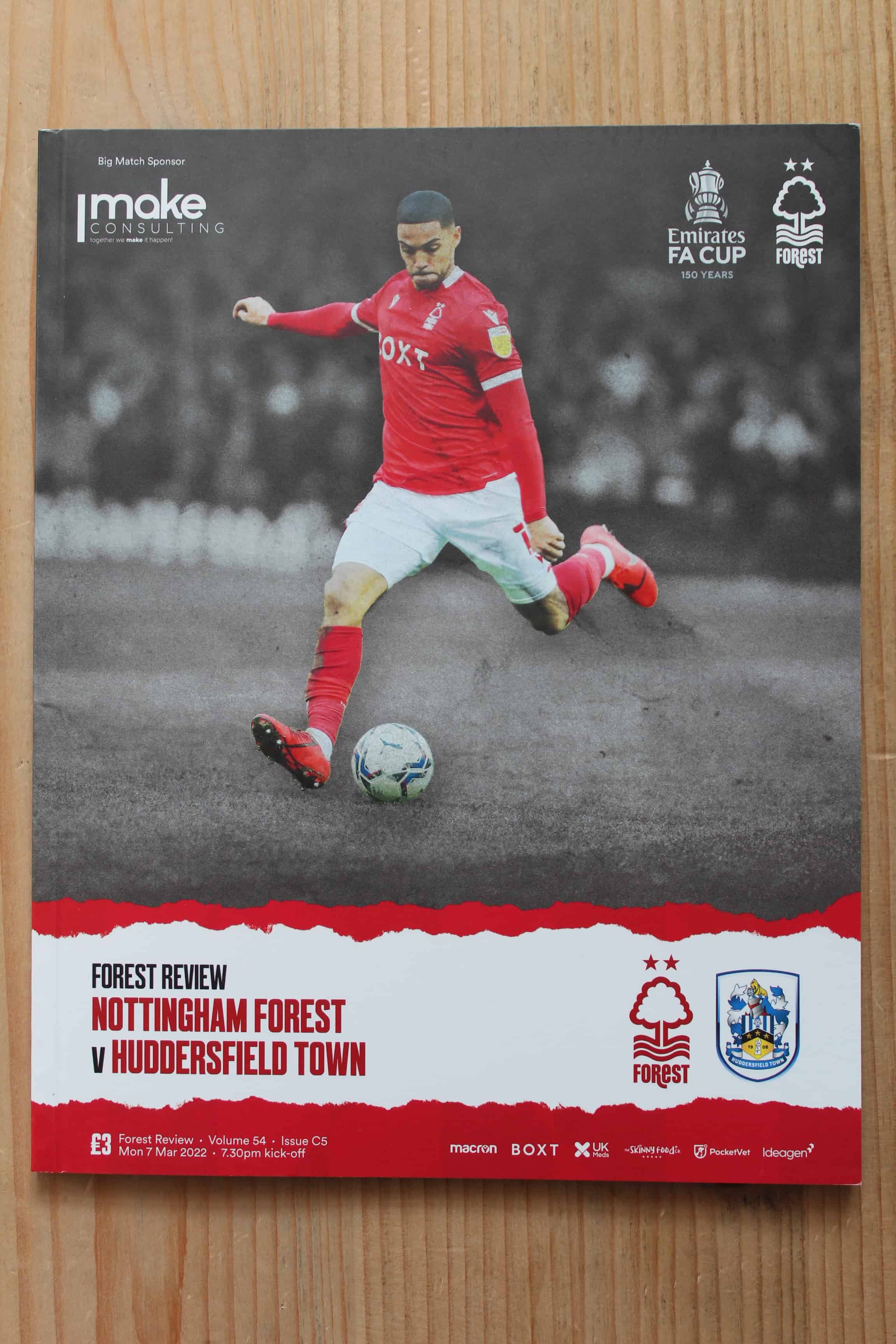 Nottingham Forest FC v Huddersfield Town FC