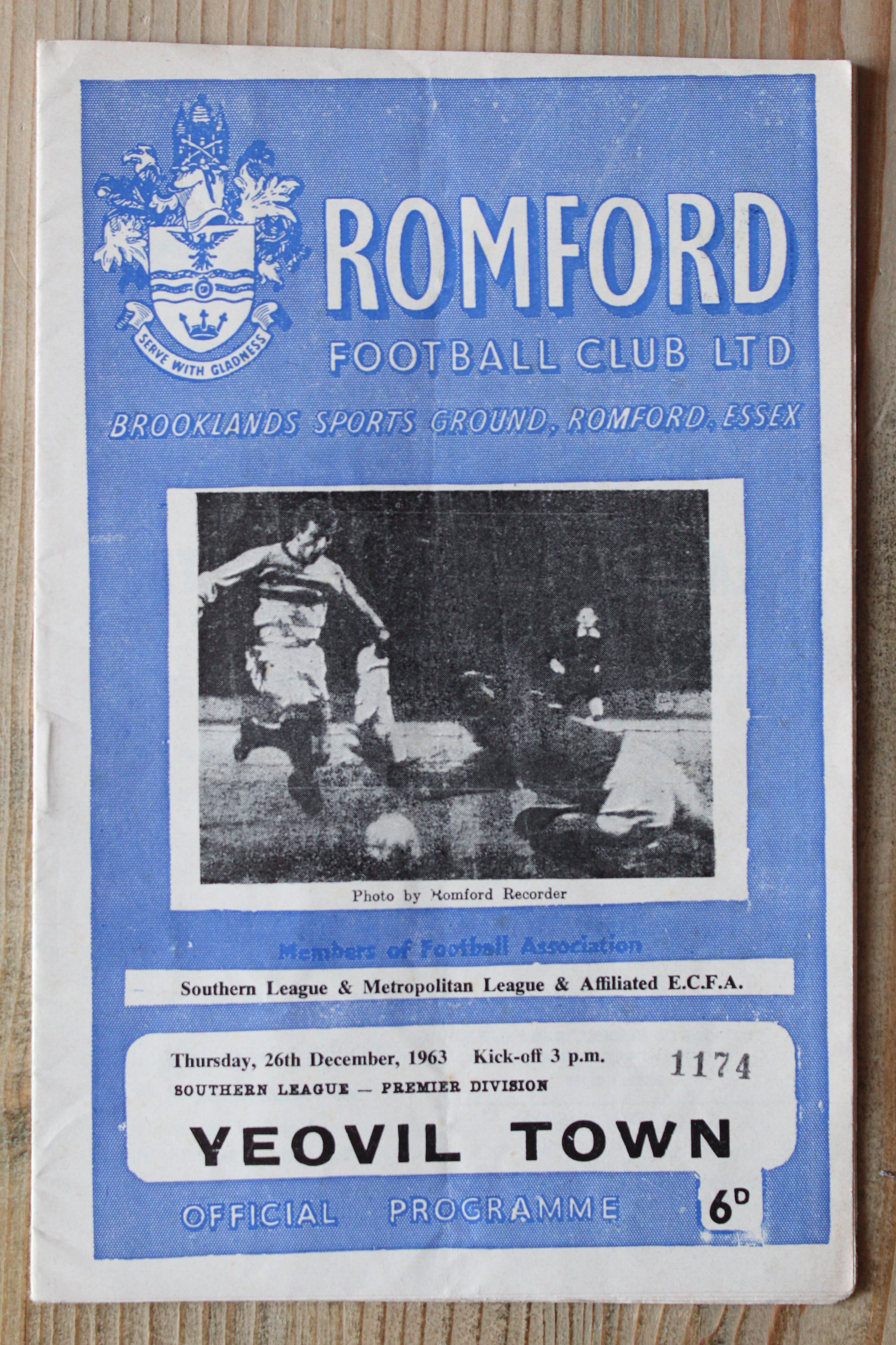 Romford v Yeovil Town FC