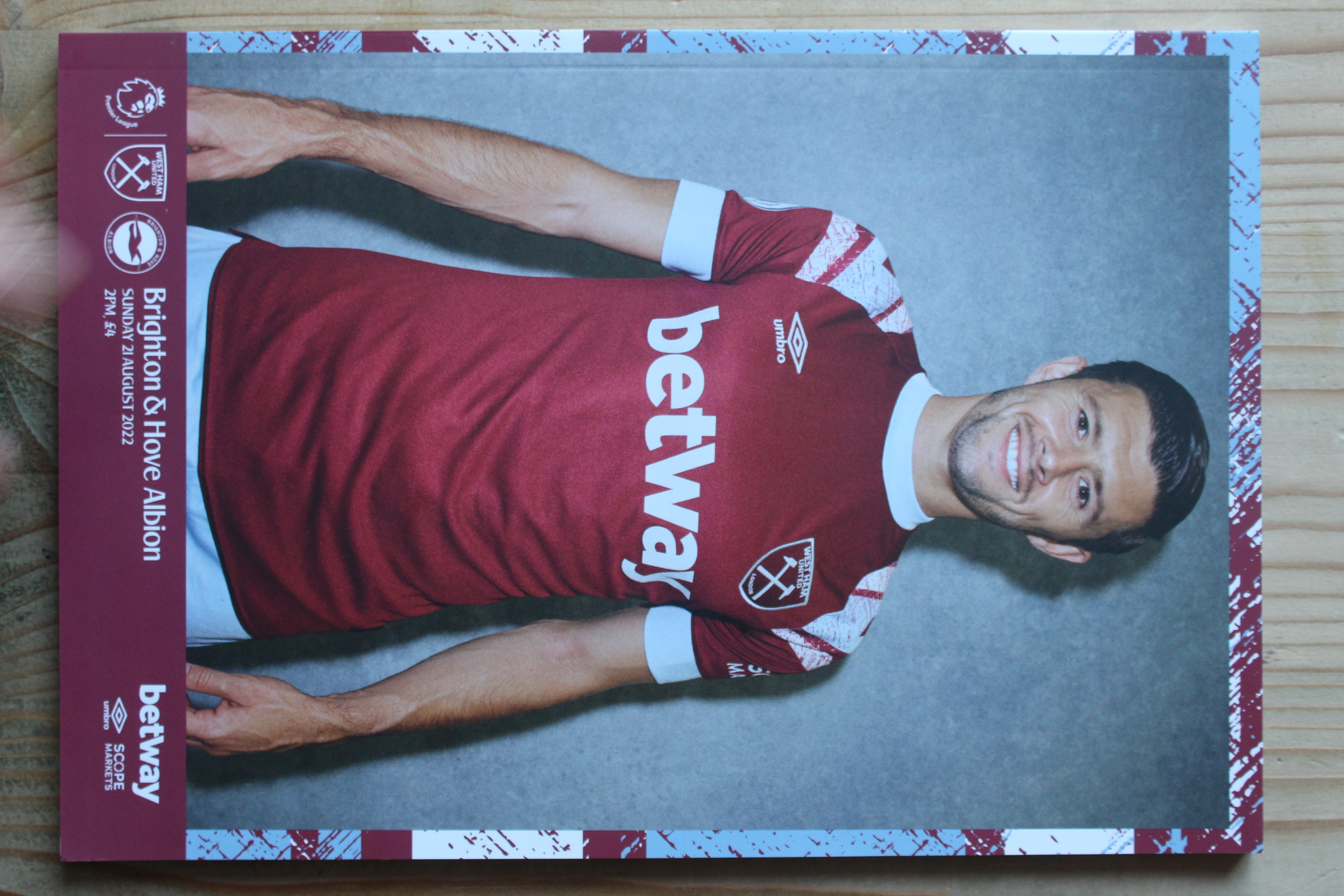 West Ham United FC v Brighton & Hove Albion FC