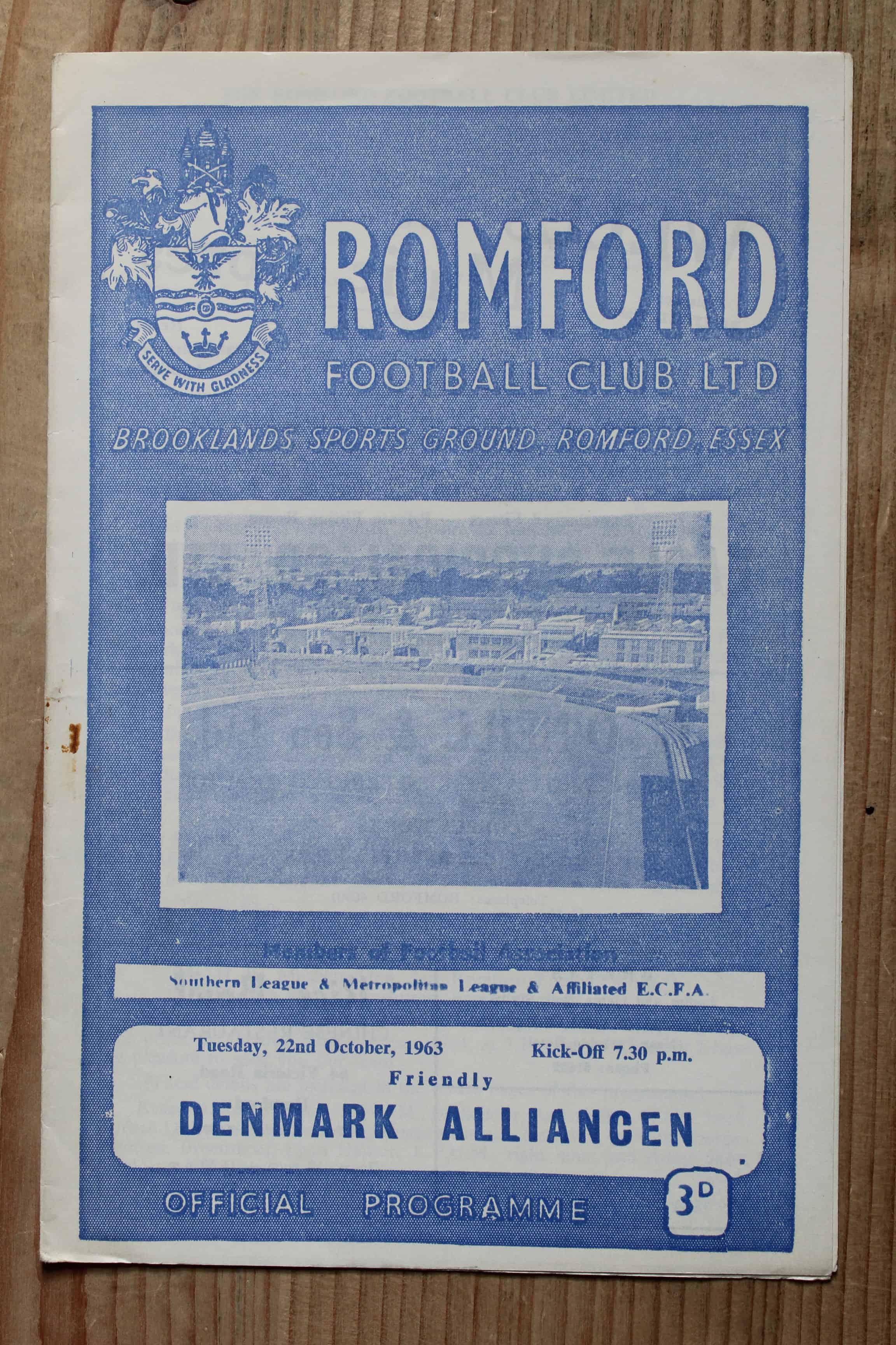 Romford v Denmark Alliancen