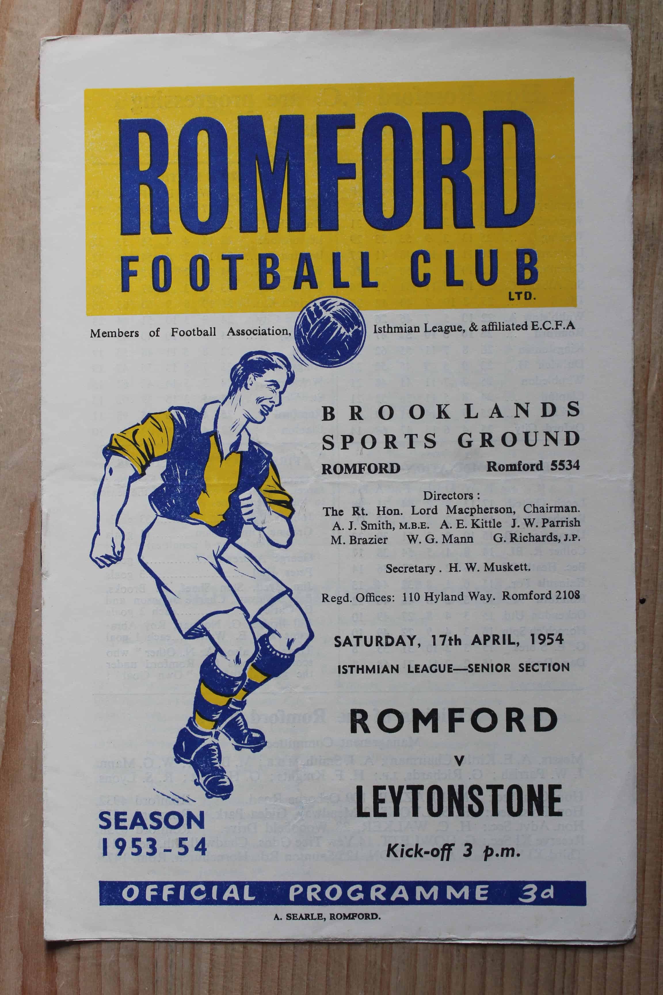 Romford v Leytonstone