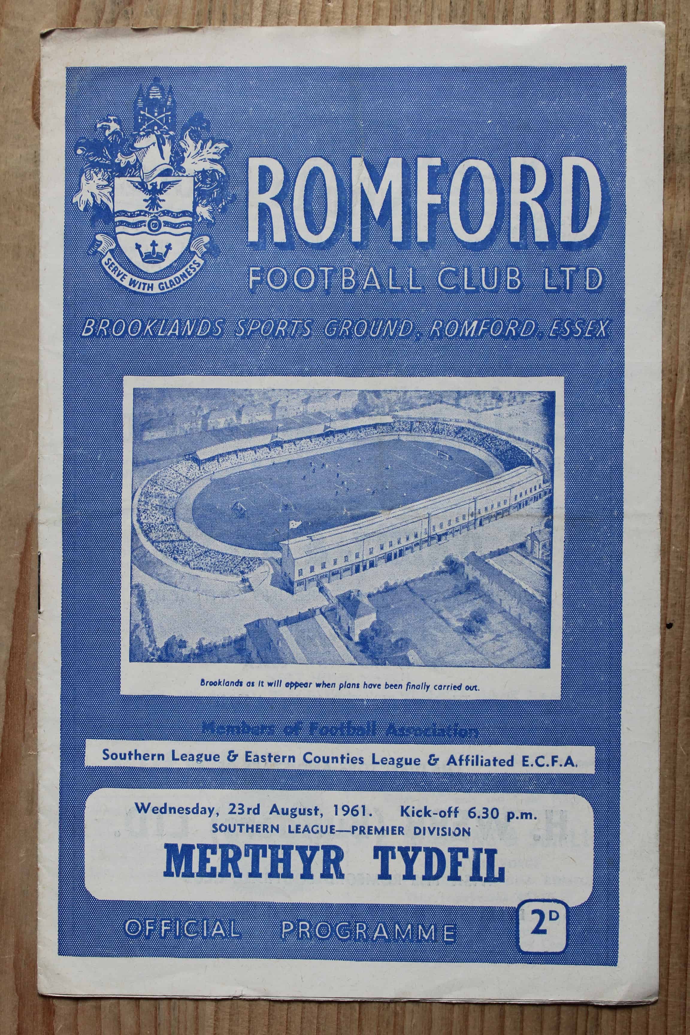 Romford v Merthyr Tydfil