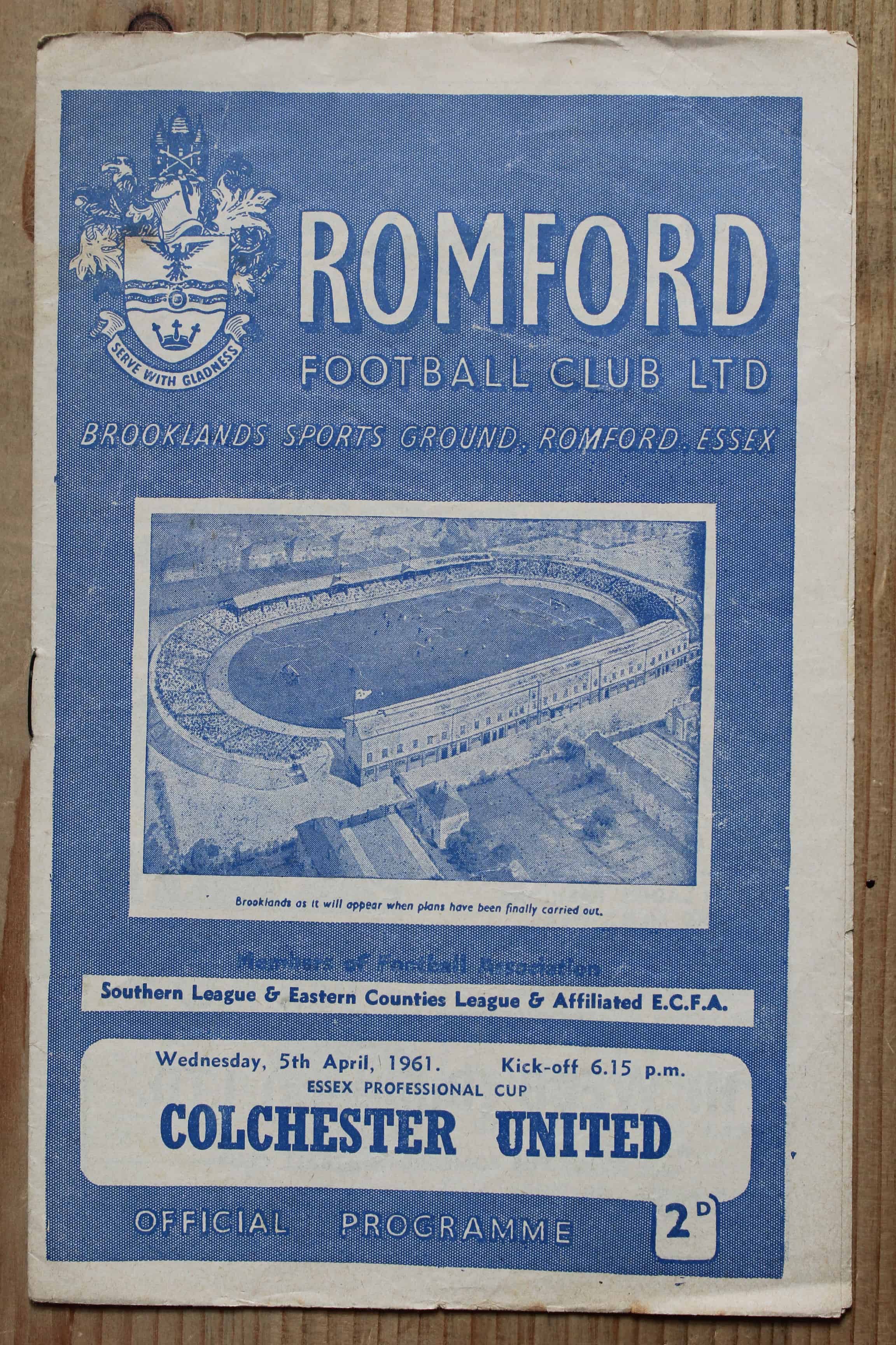 Romford v Colchester United FC