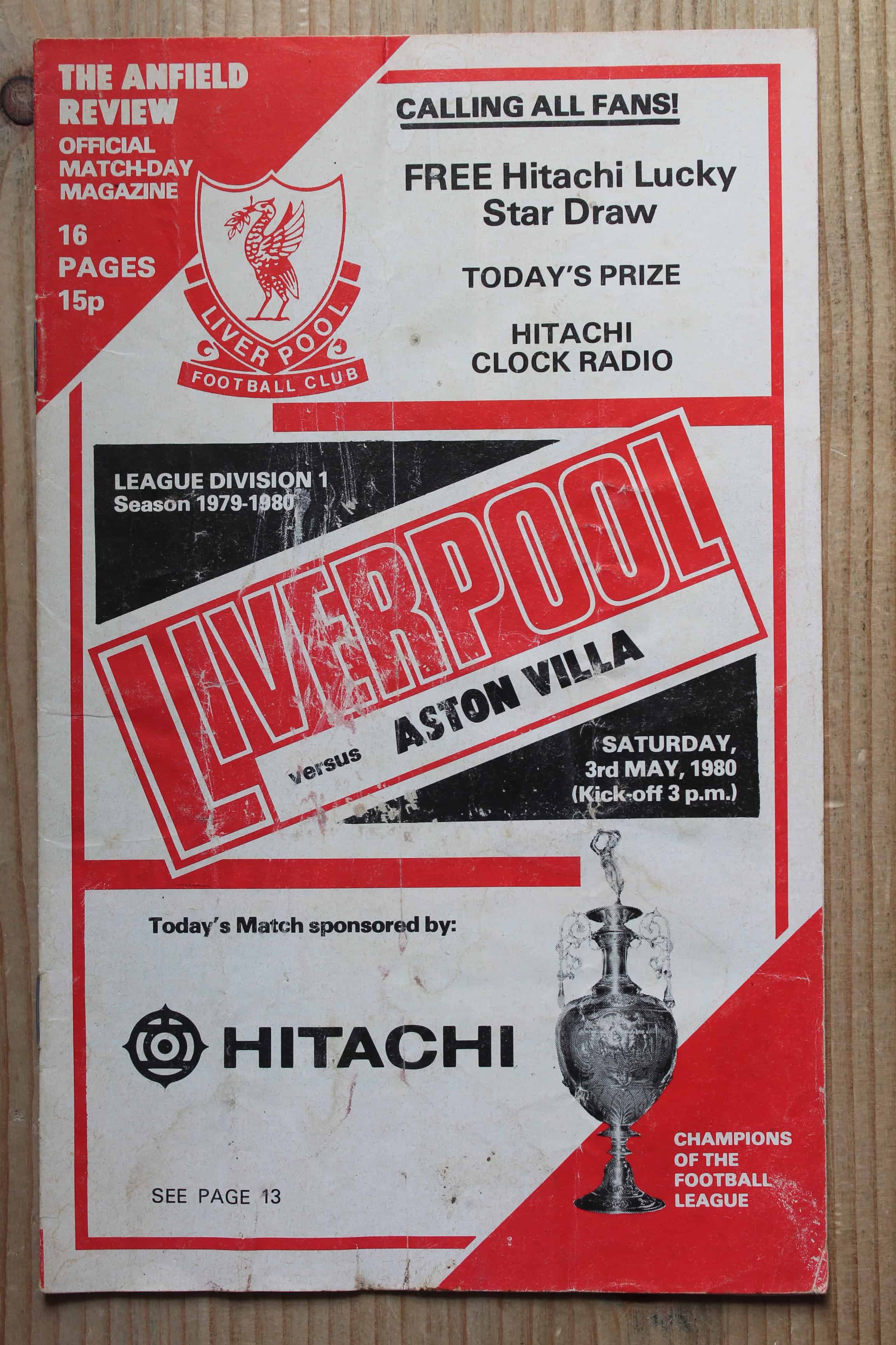 Liverpool FC v Aston Villa FC