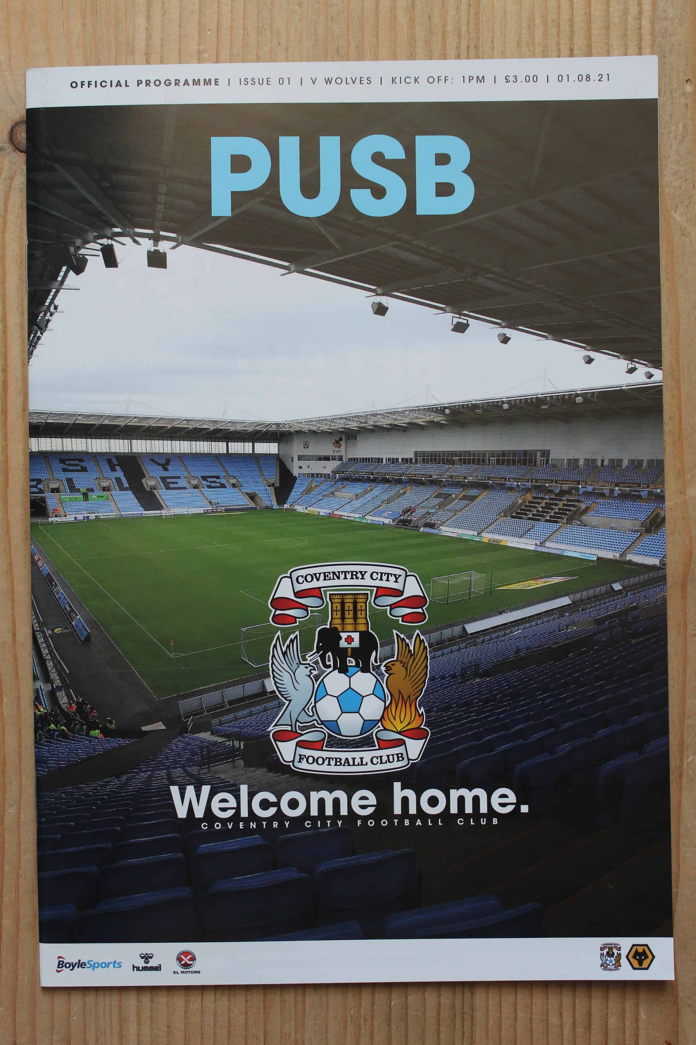 Coventry City FC v Wolverhampton Wanderers FC