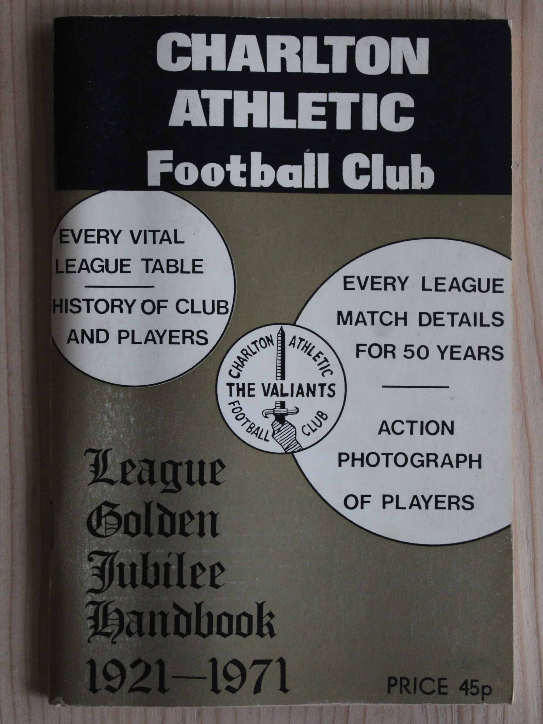 Charlton Athletic Handbook/Yearbook v Charlton Athletic Handbook/Yearbook