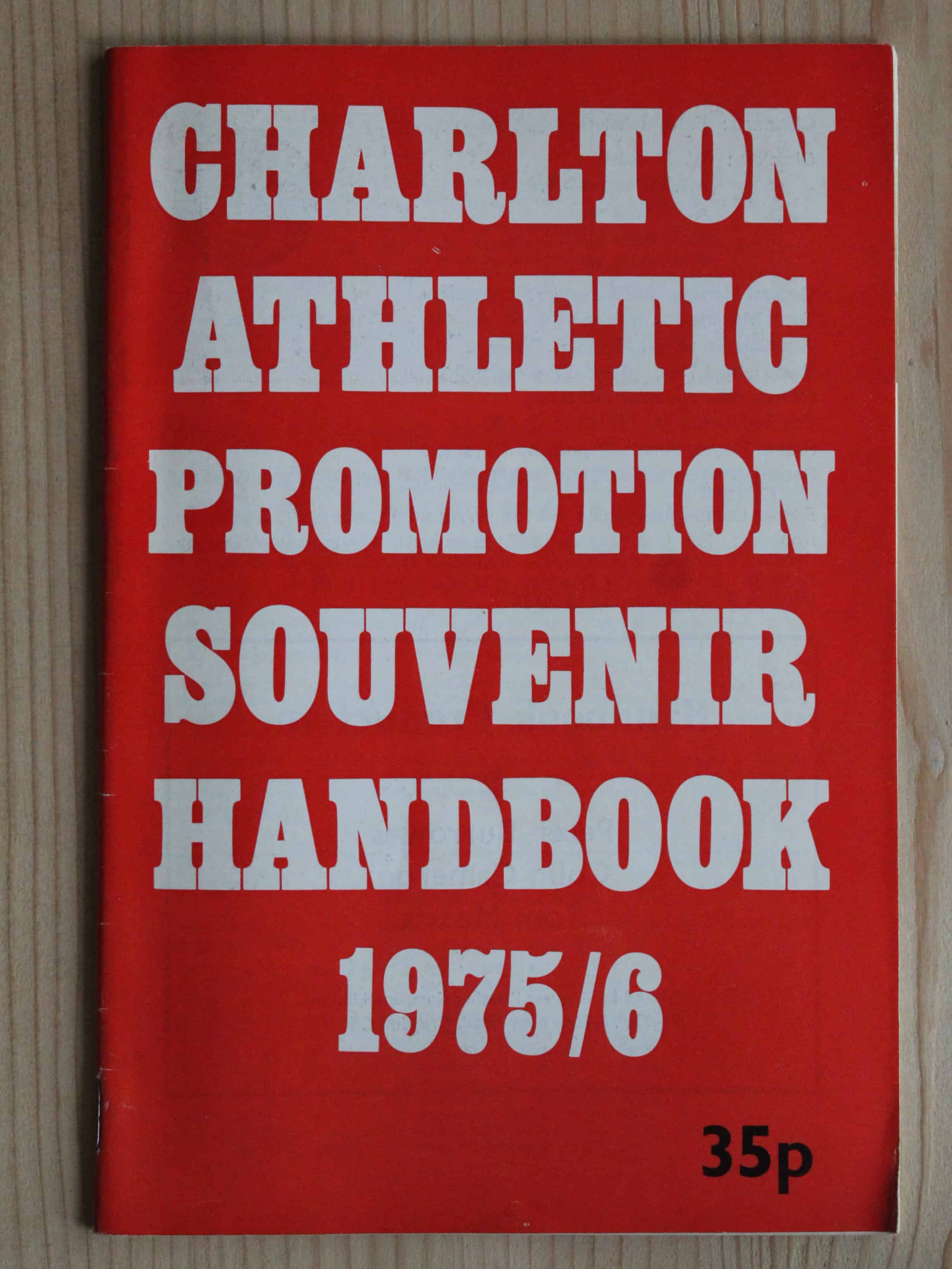 Charlton Athletic Handbook/Yearbook v Charlton Athletic Handbook/Yearbook