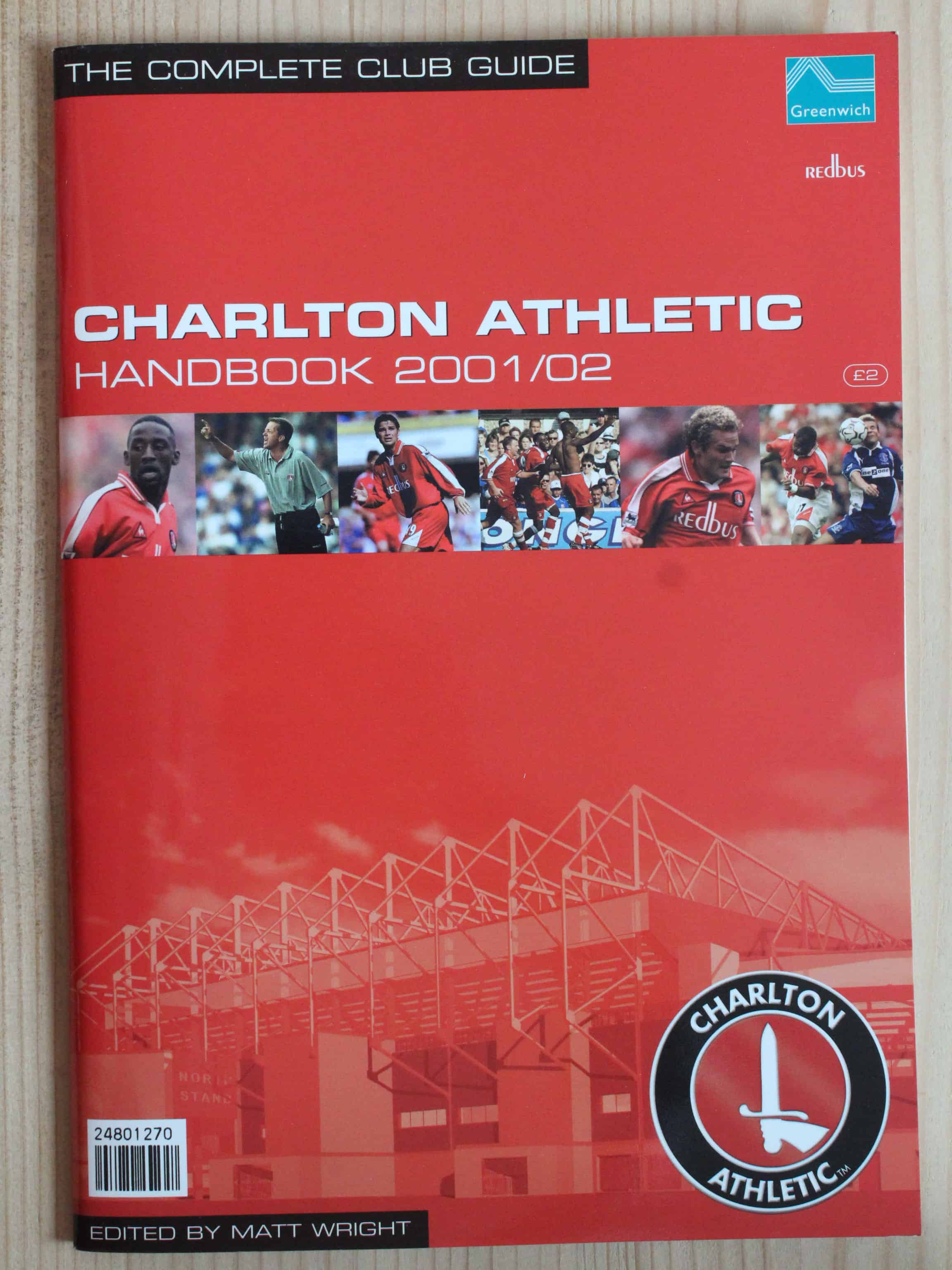 Charlton Athletic Handbook/Yearbook v Charlton Athletic Handbook/Yearbook