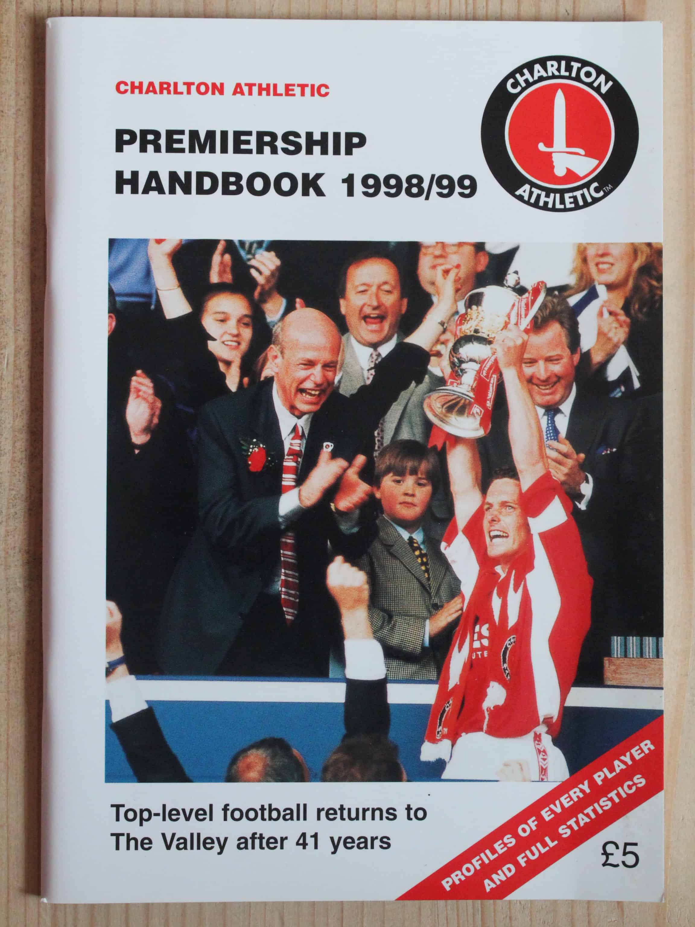 Charlton Athletic Handbook/Yearbook v Charlton Athletic Handbook/Yearbook