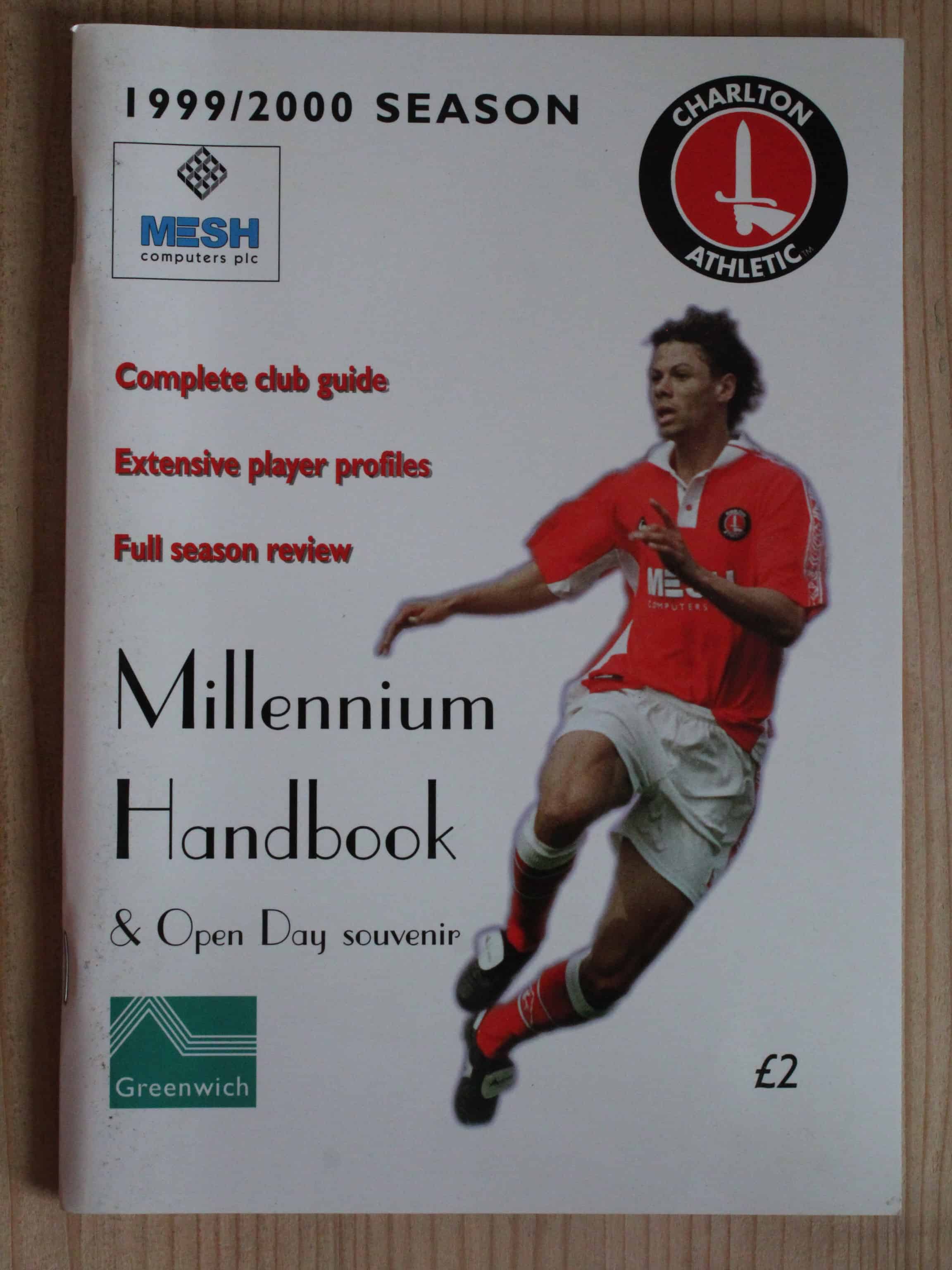 Charlton Athletic Handbook/Yearbook v Charlton Athletic Handbook/Yearbook