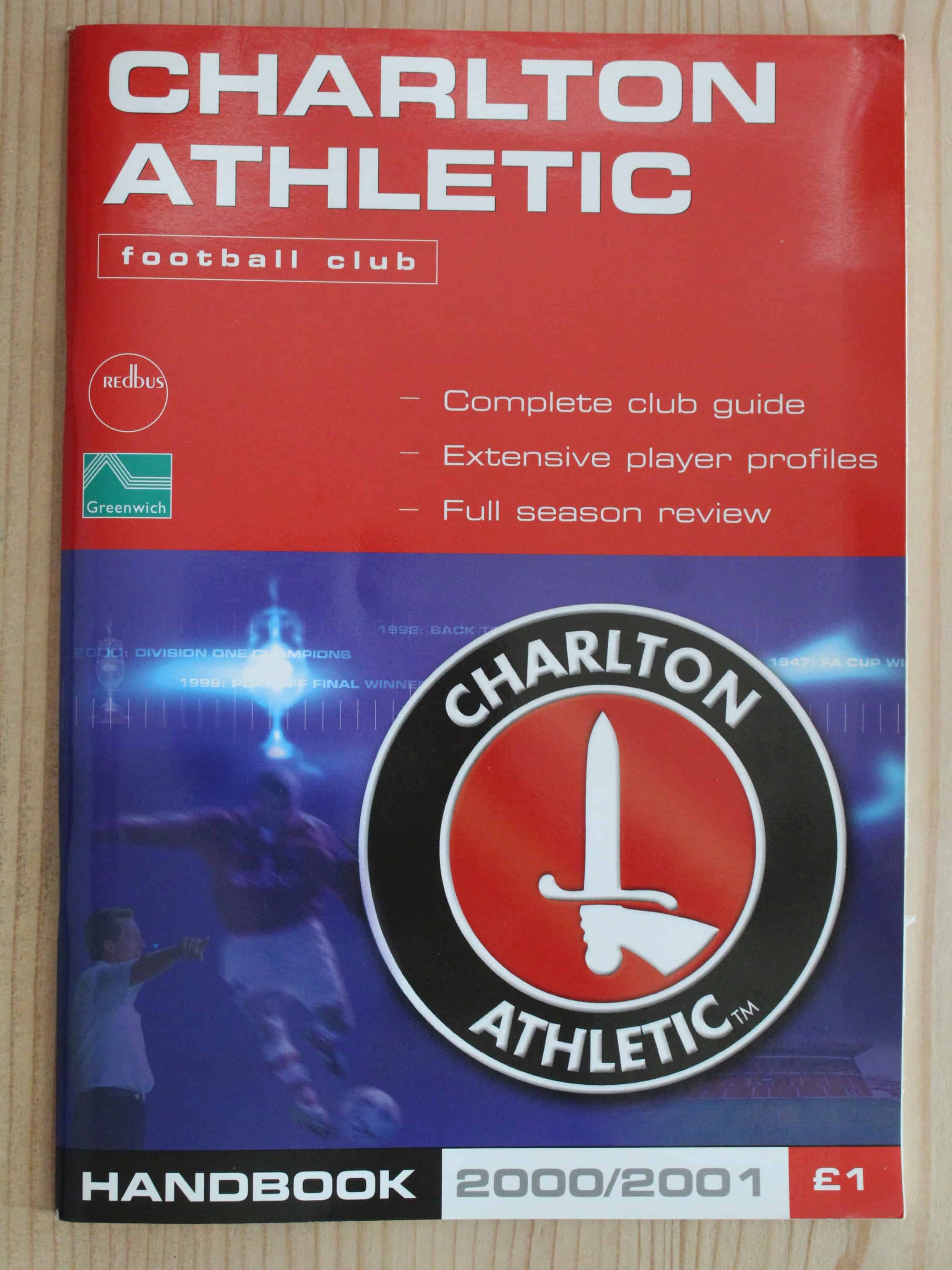 Charlton Athletic Handbook/Yearbook v Charlton Athletic Handbook/Yearbook