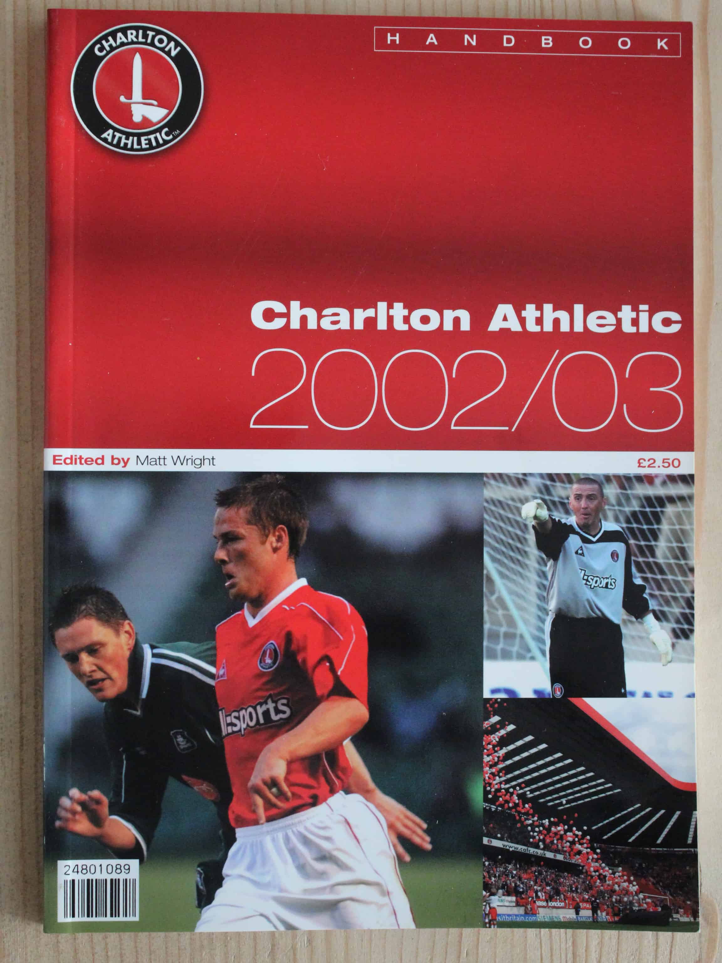 Charlton Athletic Handbook/Yearbook v Charlton Athletic Handbook/Yearbook