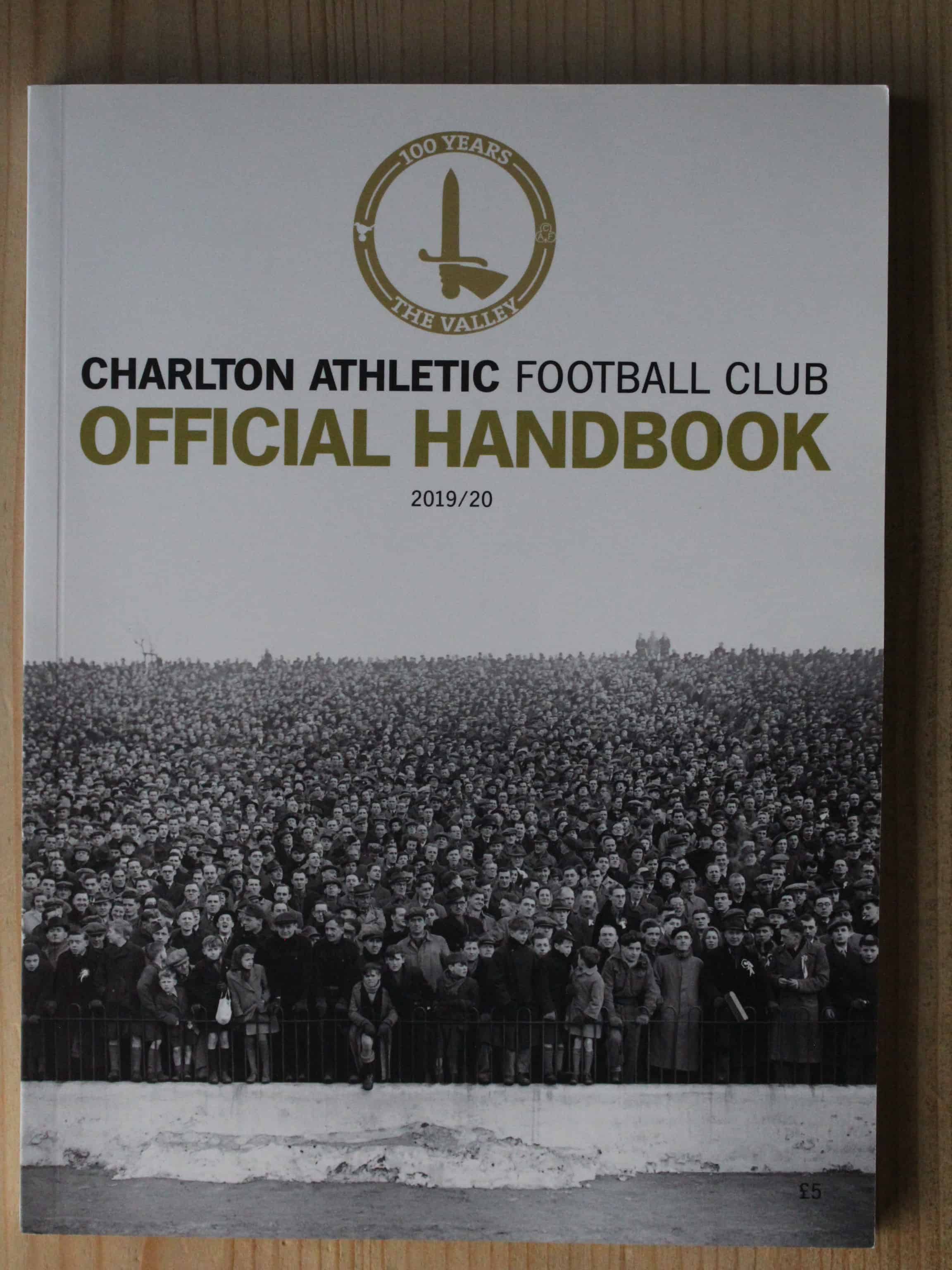 Charlton Athletic Handbook/Yearbook v Charlton Athletic Handbook/Yearbook