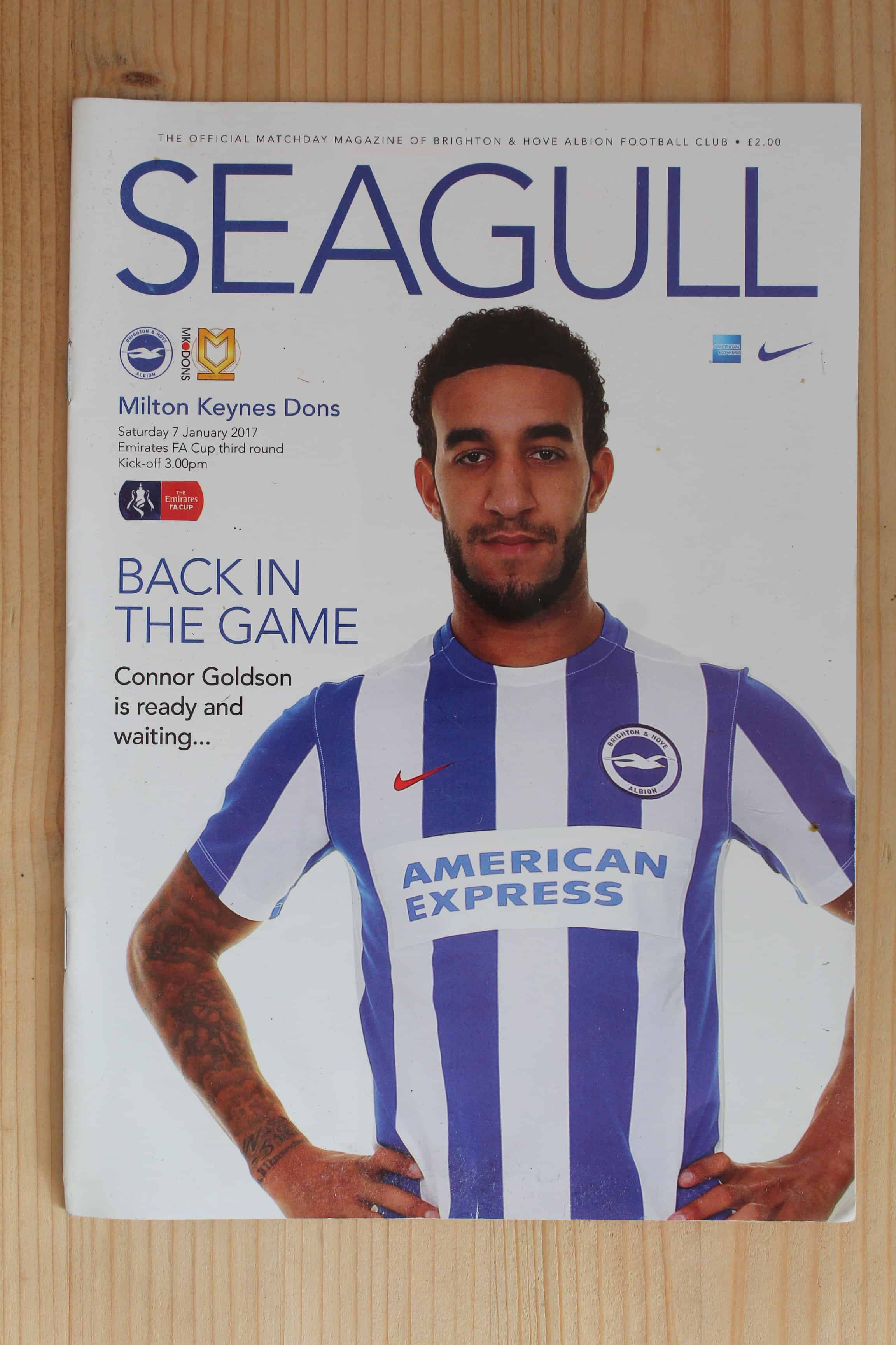 Brighton & Hove Albion FC v MK Dons (Milton Keynes Dons)