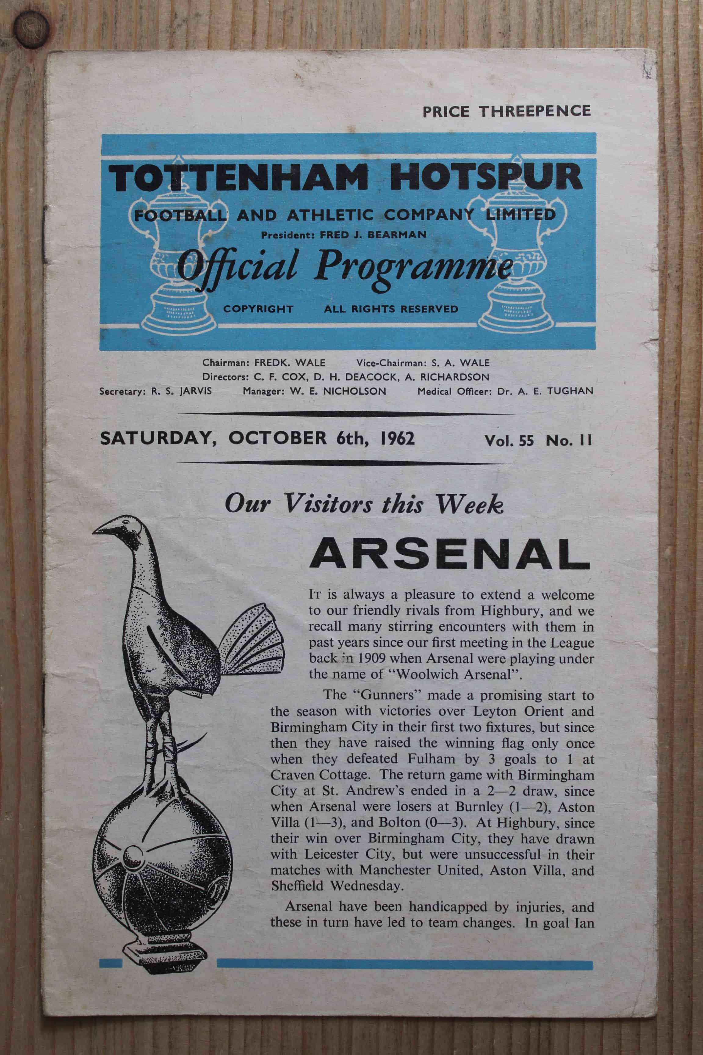 Tottenham Hotspur FC v Arsenal FC