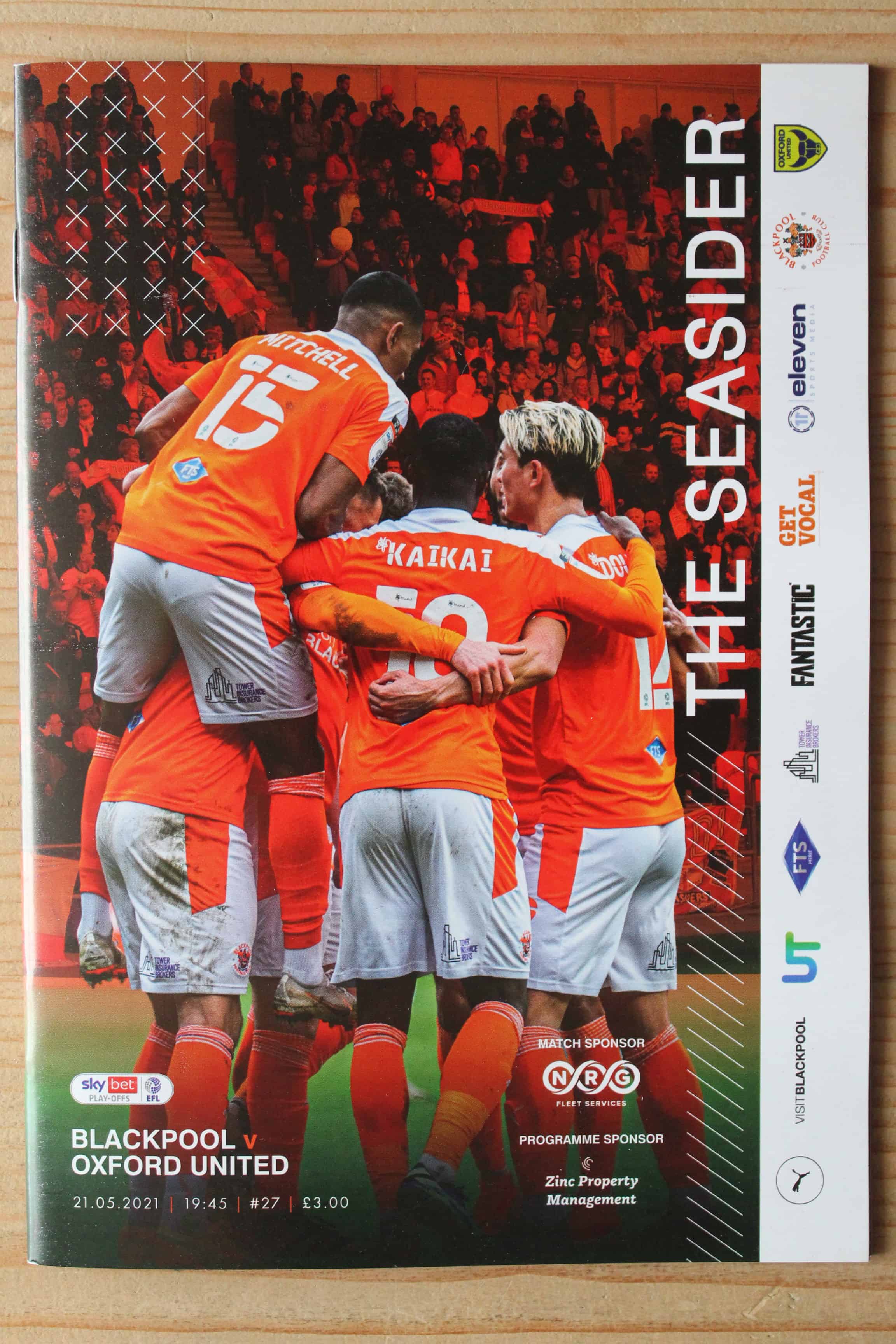 Blackpool FC v Oxford United FC