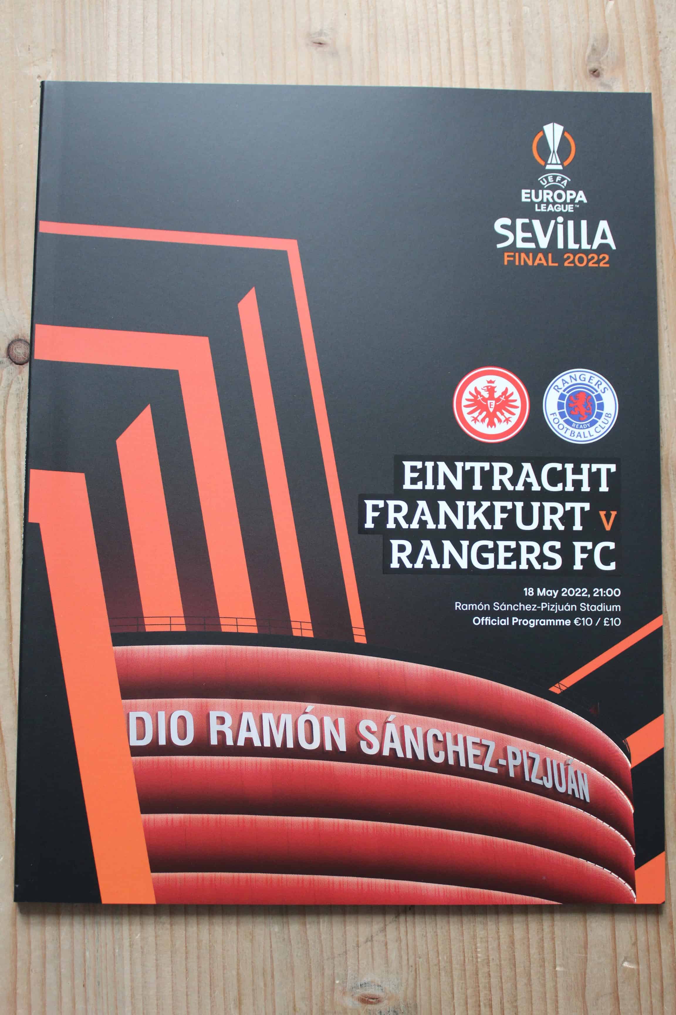 Eintracht Frankfurt v Rangers (Glasgow) FC