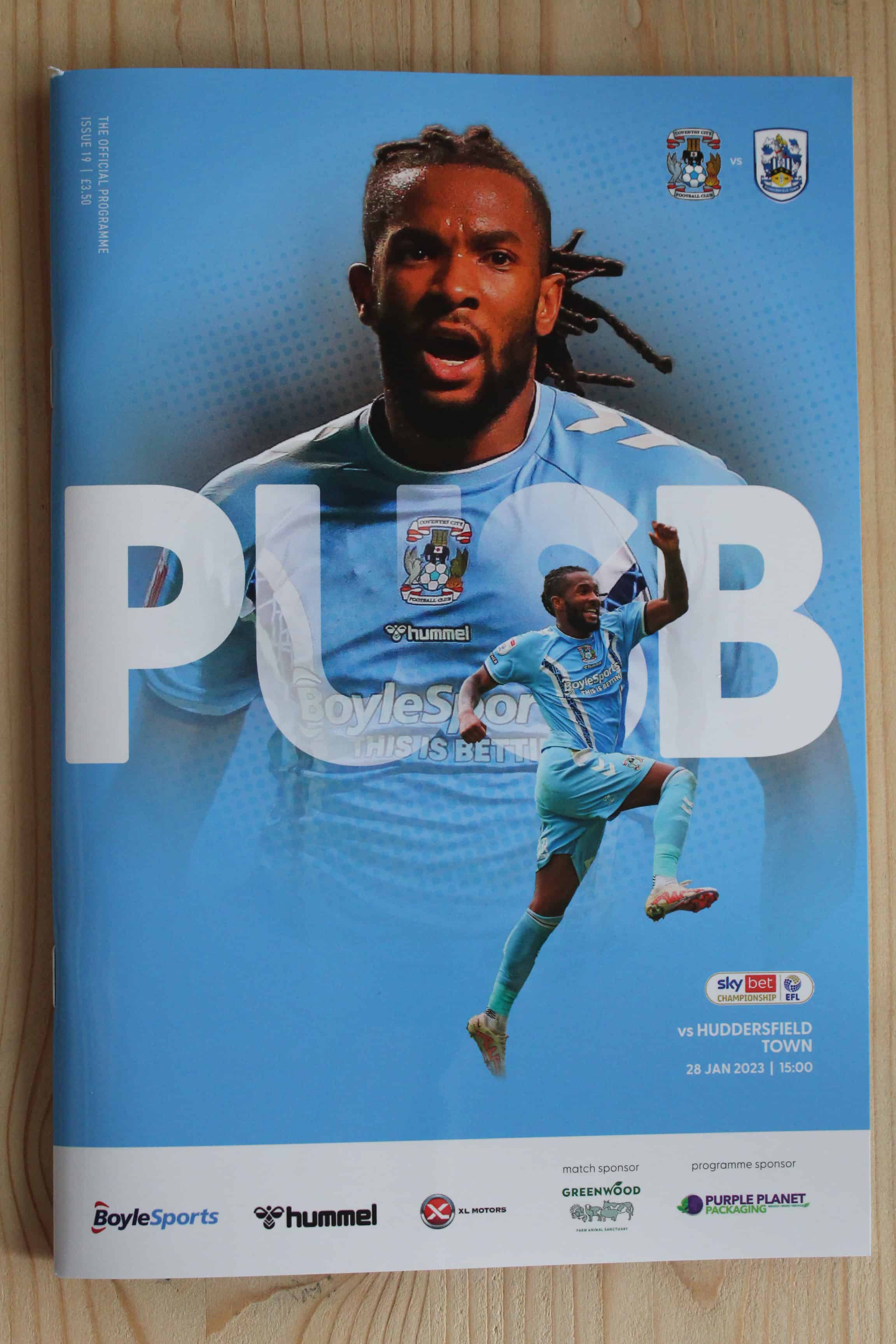 Coventry City FC v Huddersfield Town FC