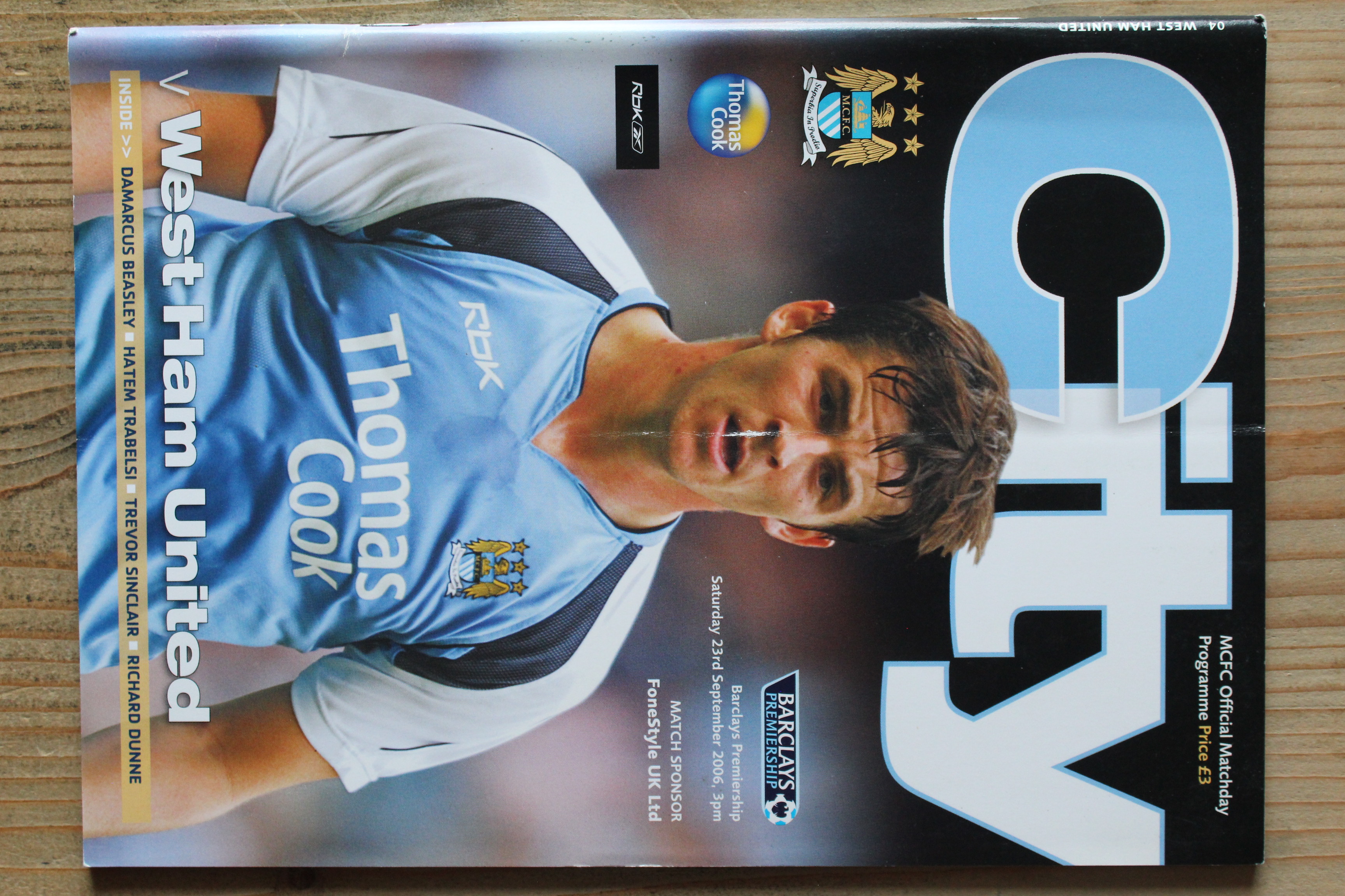 Manchester City FC v West Ham United FC