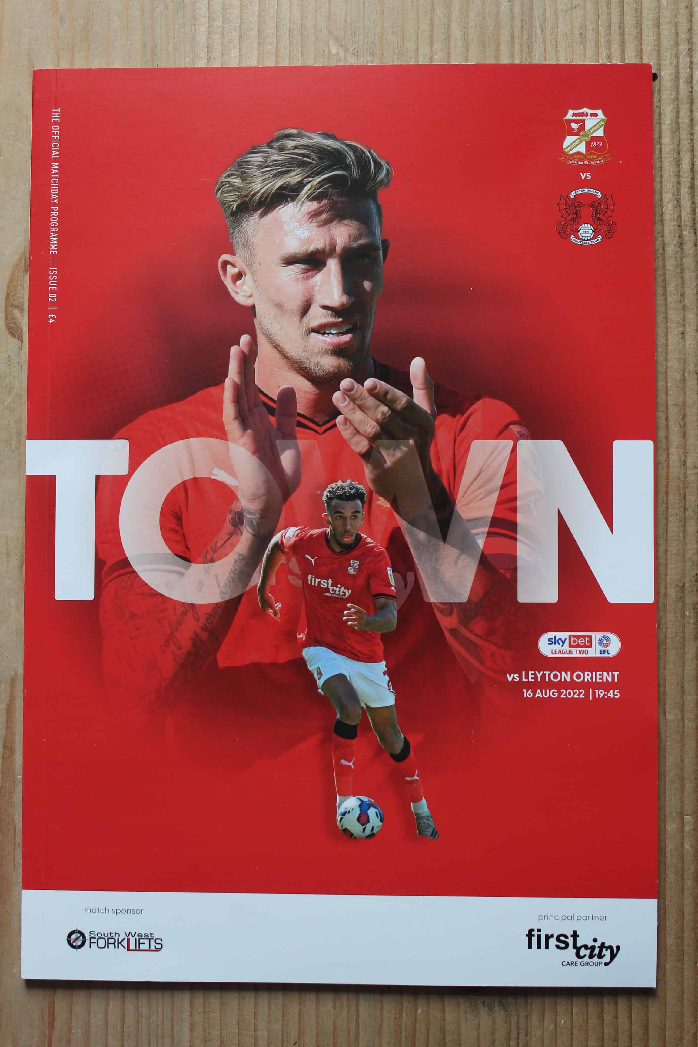 Swindon Town FC v Leyton Orient FC