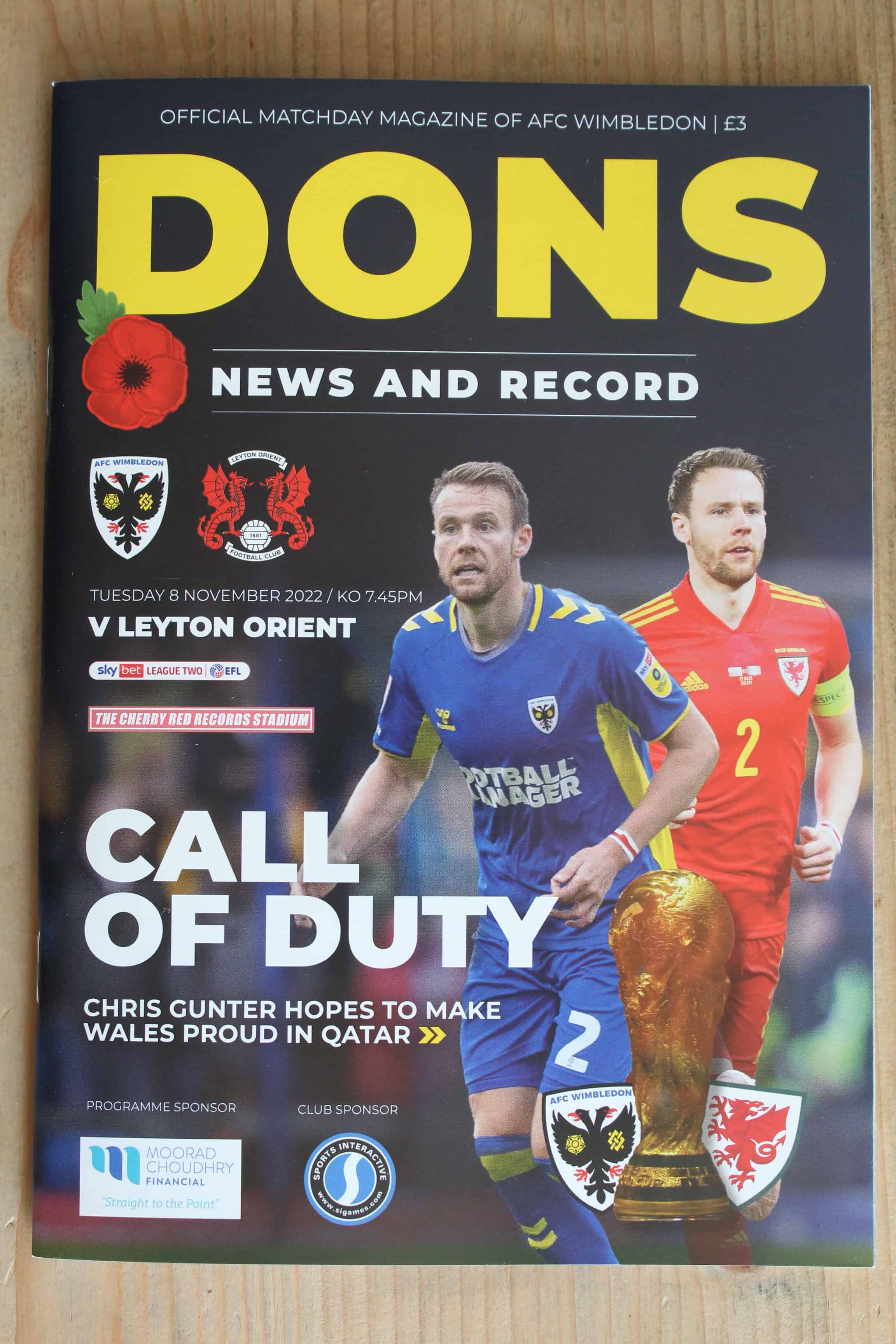 AFC Wimbledon FC v Leyton Orient FC