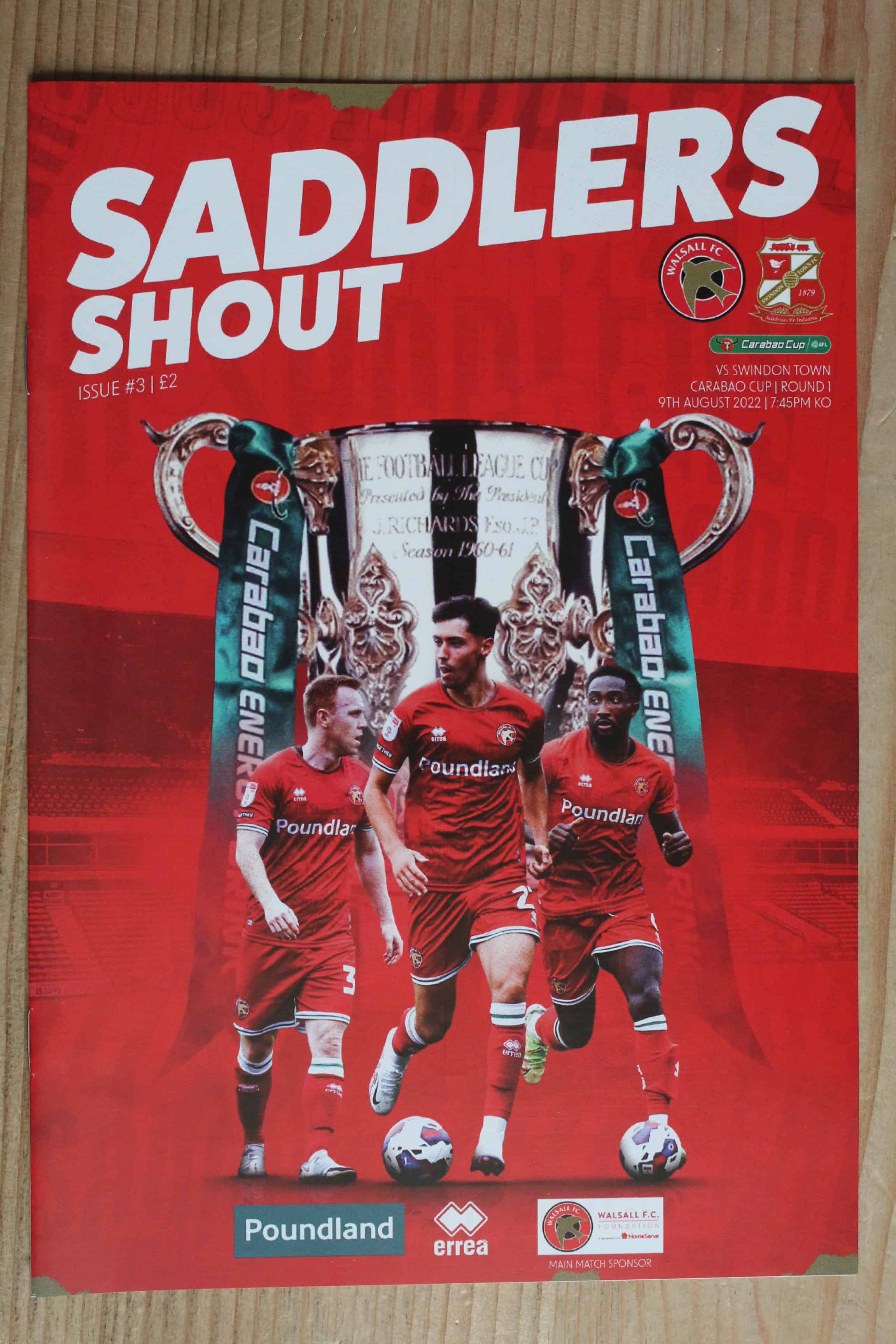 Walsall FC v Swindon Town FC