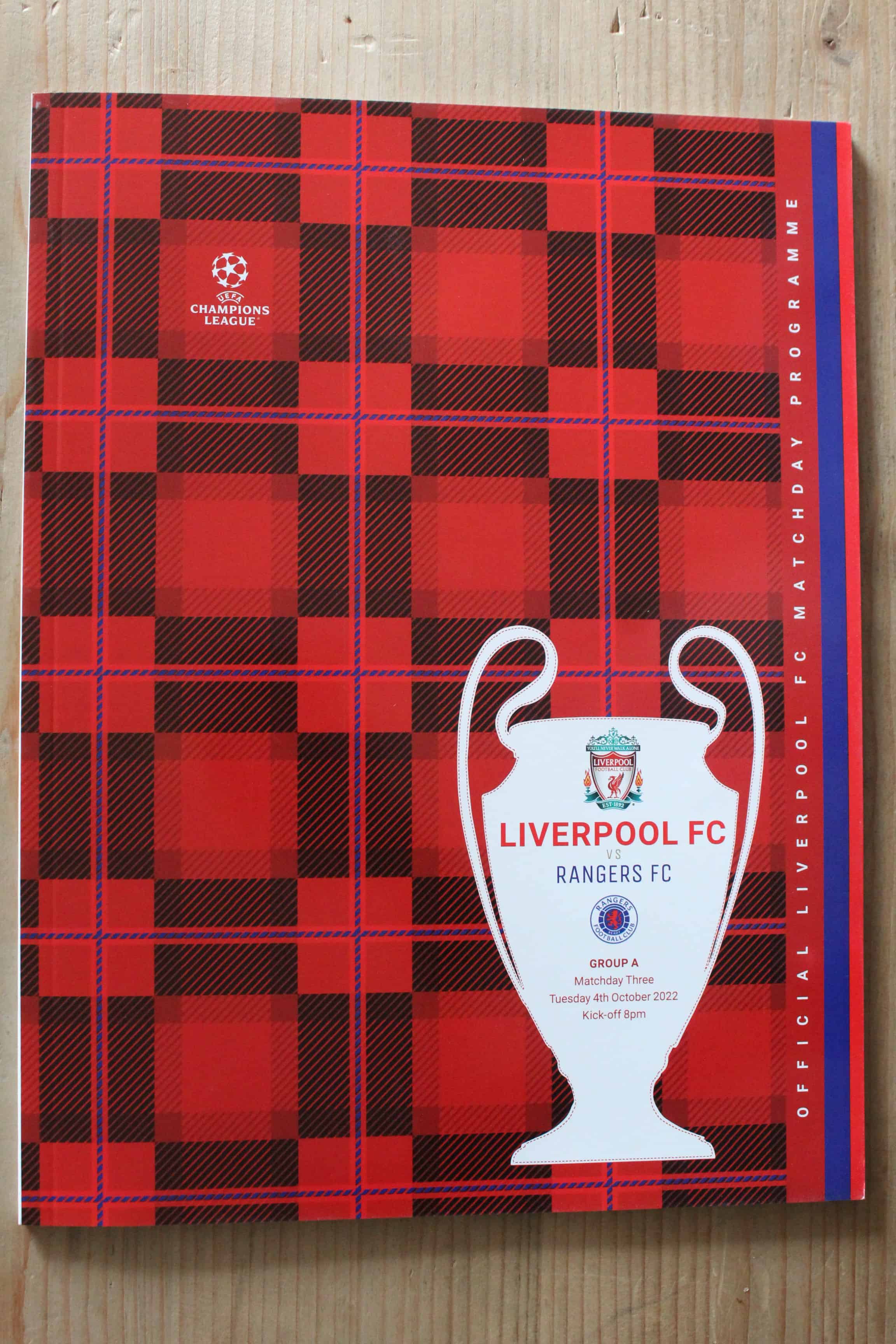 Liverpool FC v Rangers (Glasgow) FC