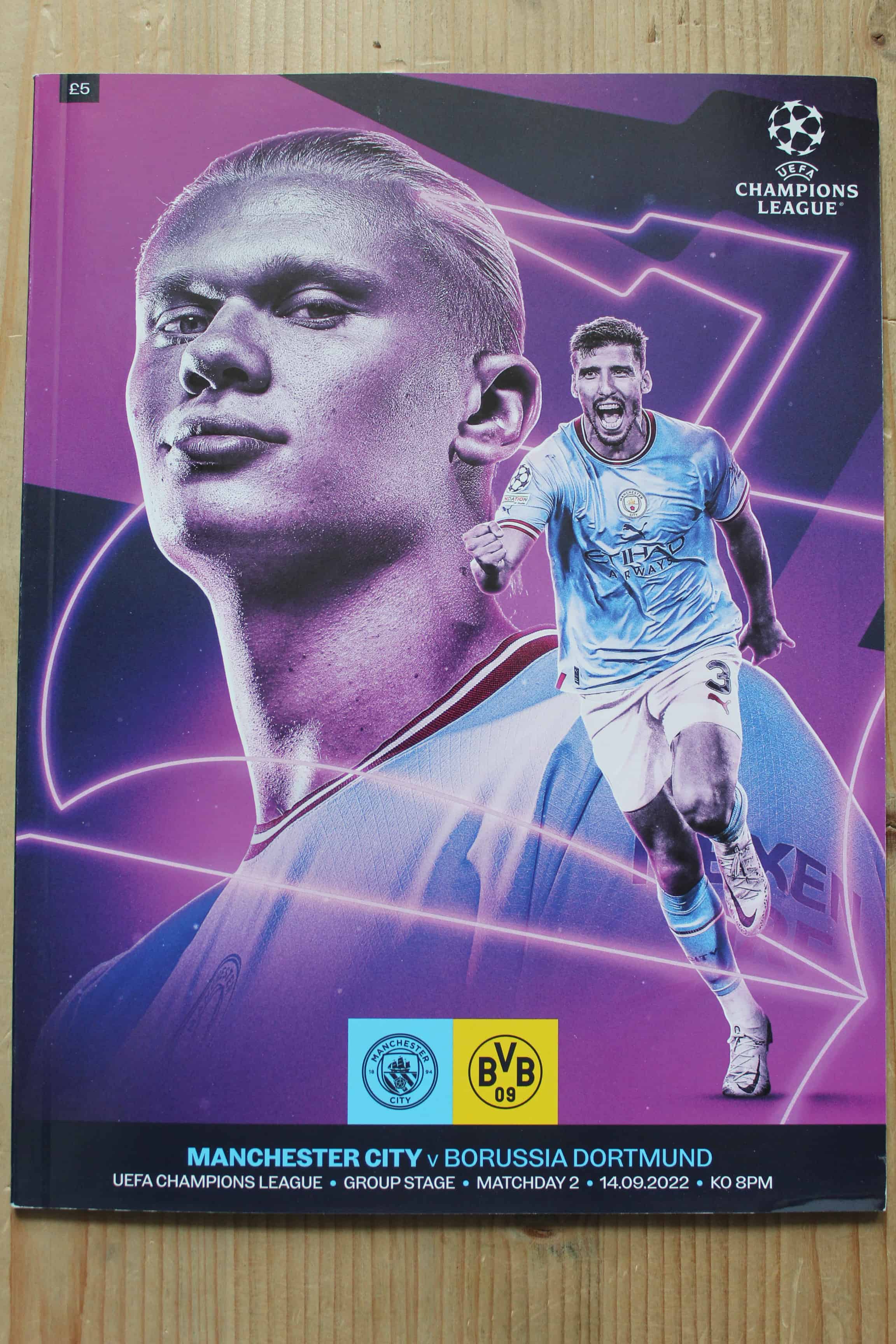 Manchester City FC v Borussia Dortmund