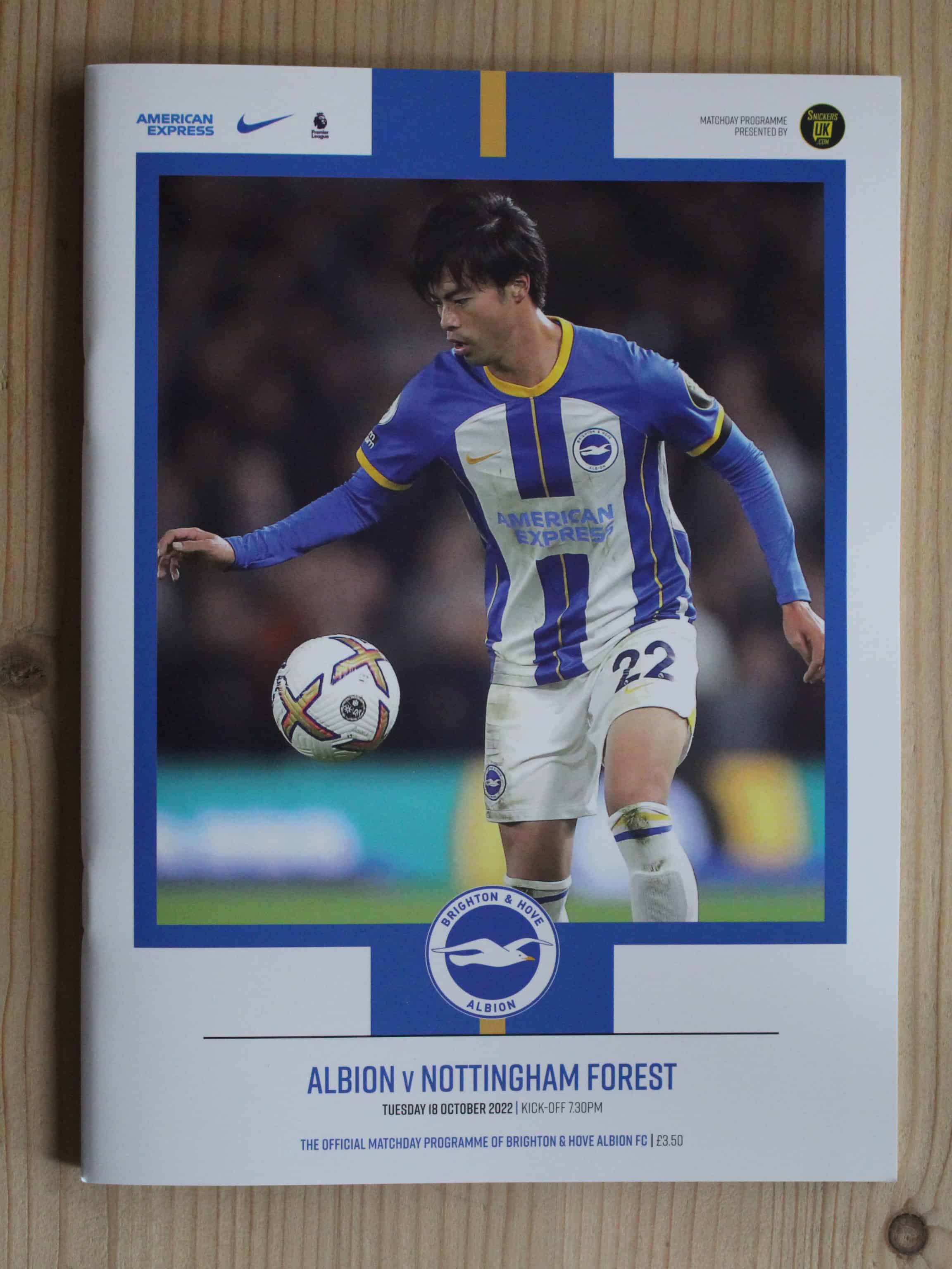 Brighton & Hove Albion FC v Nottingham Forest FC