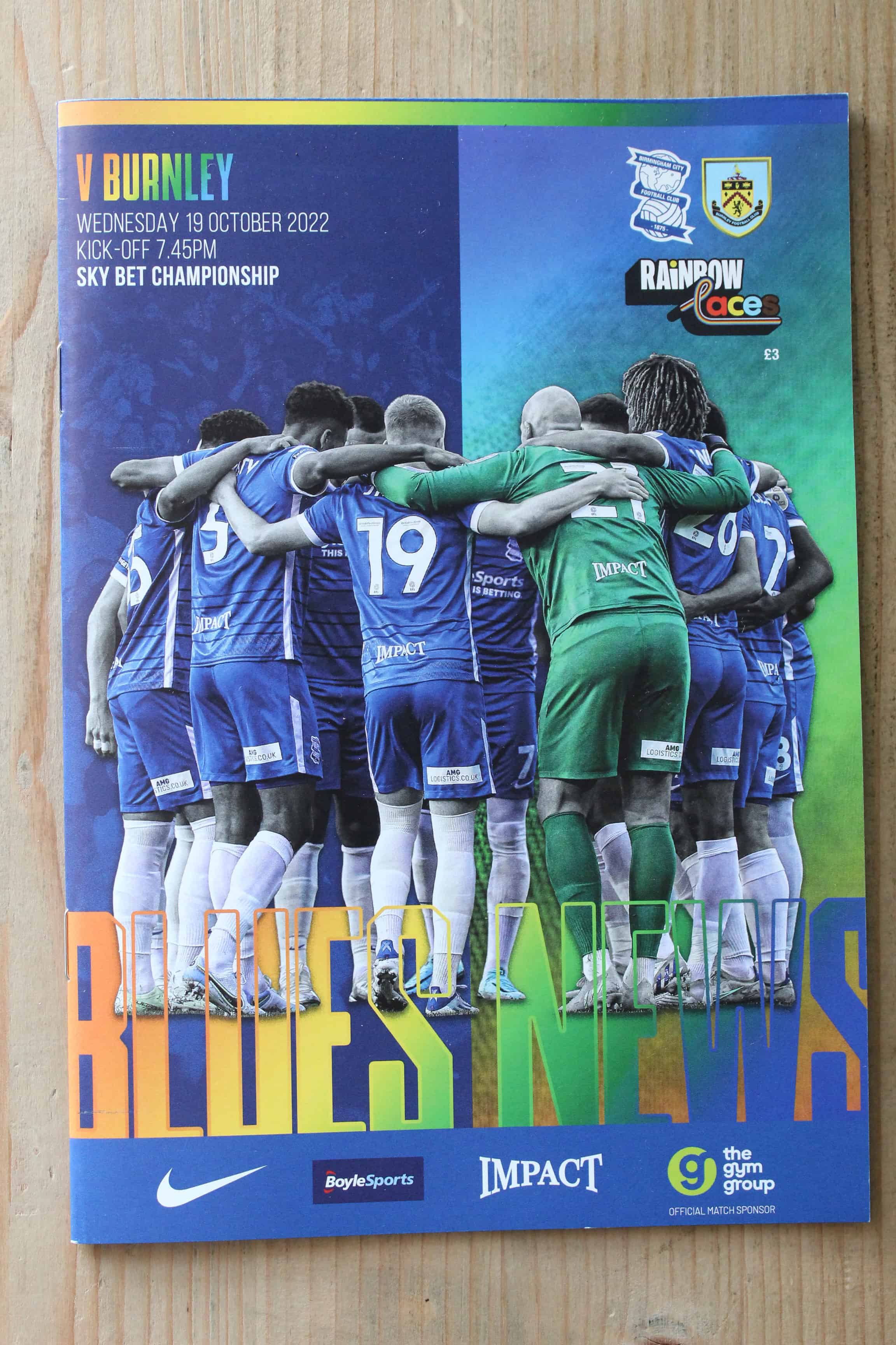 Birmingham City FC v Burnley FC